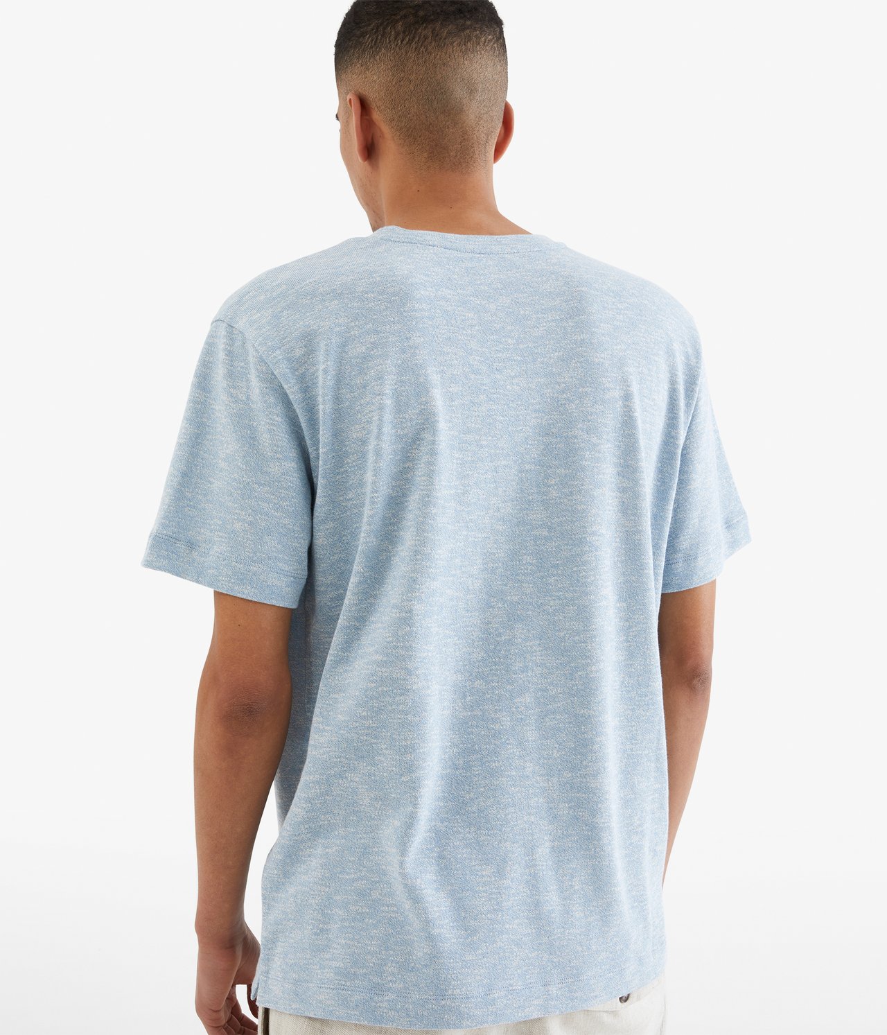 T-shirt loose fit - Ljusblå - 189cm / Storlek: M - 3