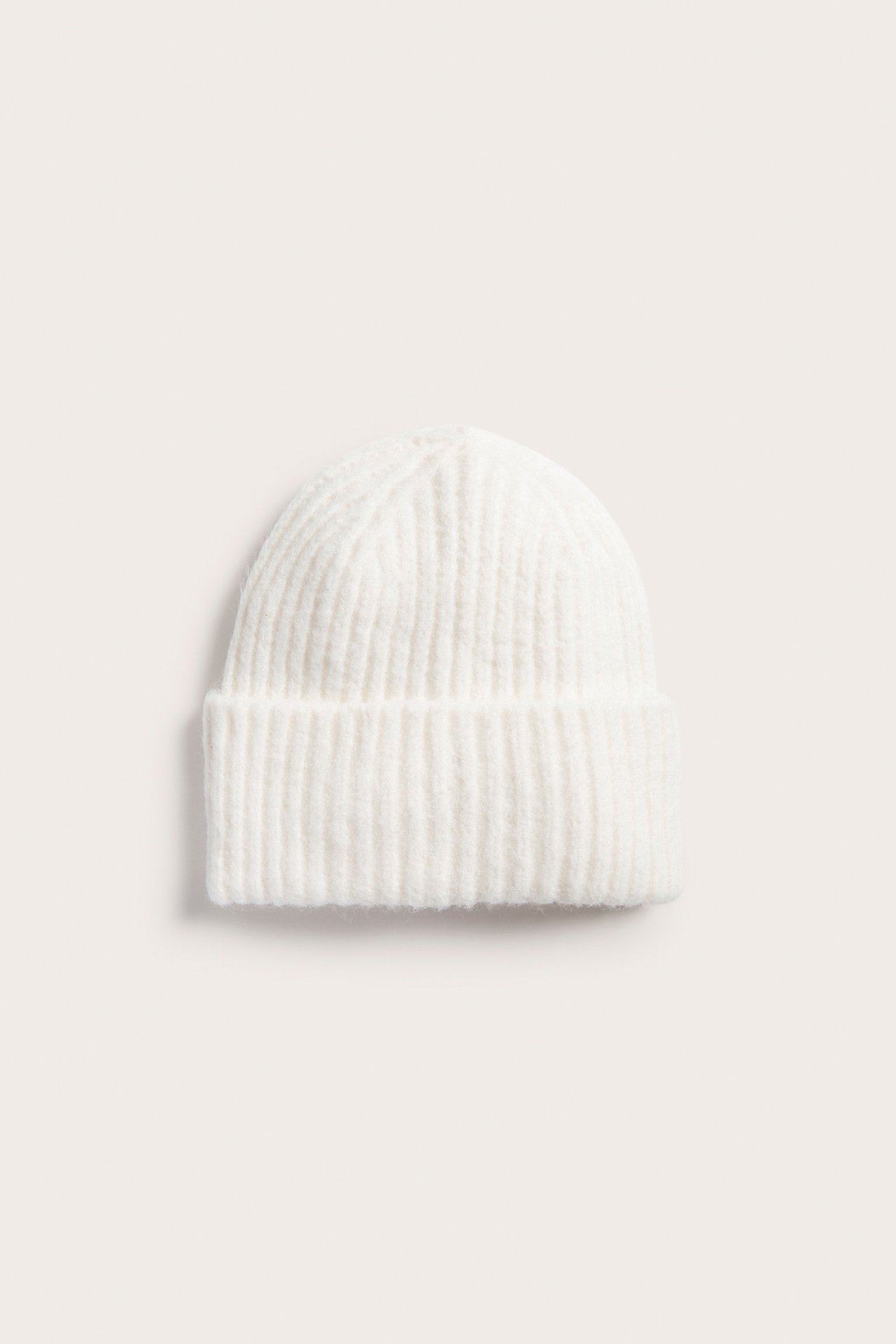 Strikkelue - Offwhite - 1