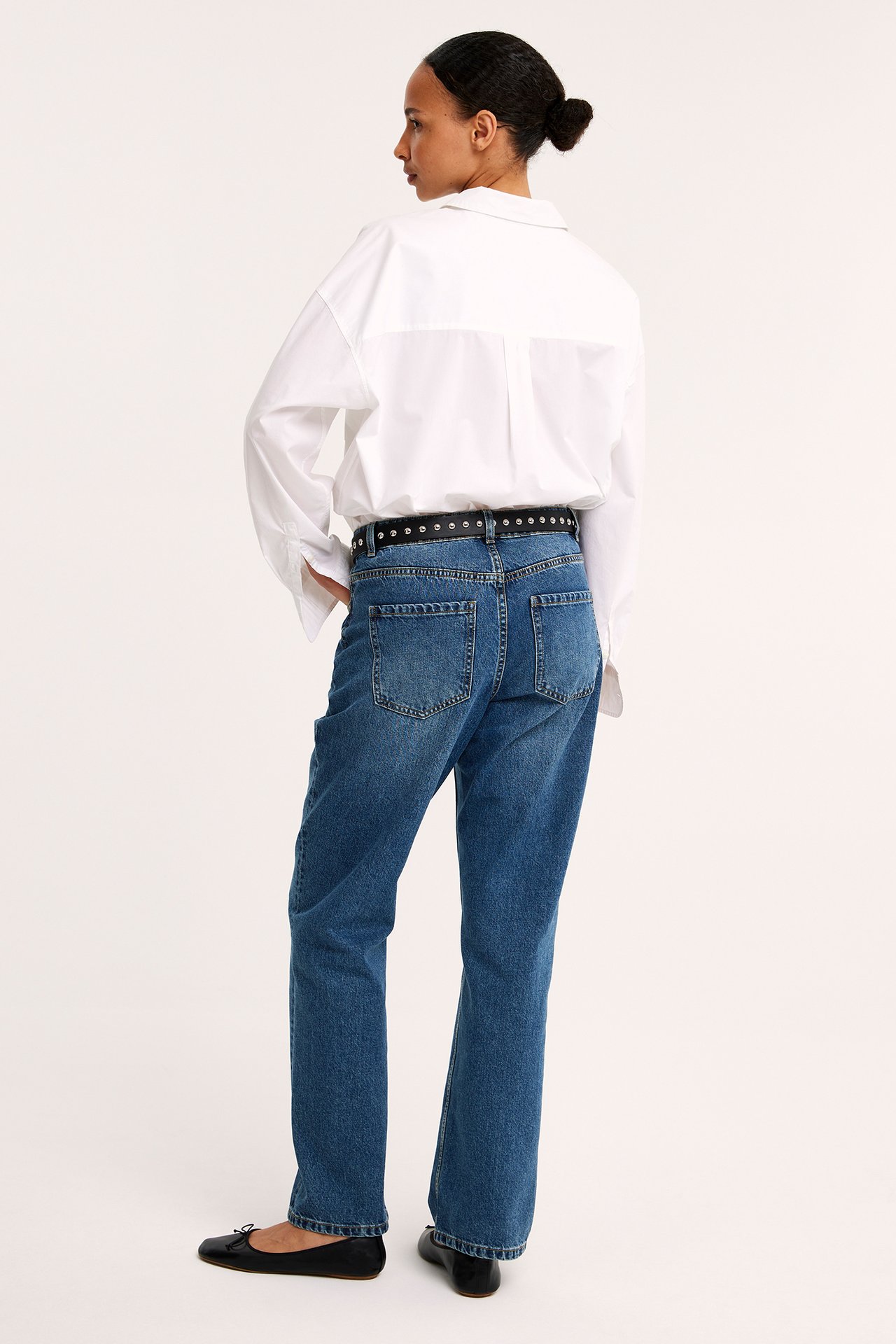 Straight jeans high waist - Denim - 4