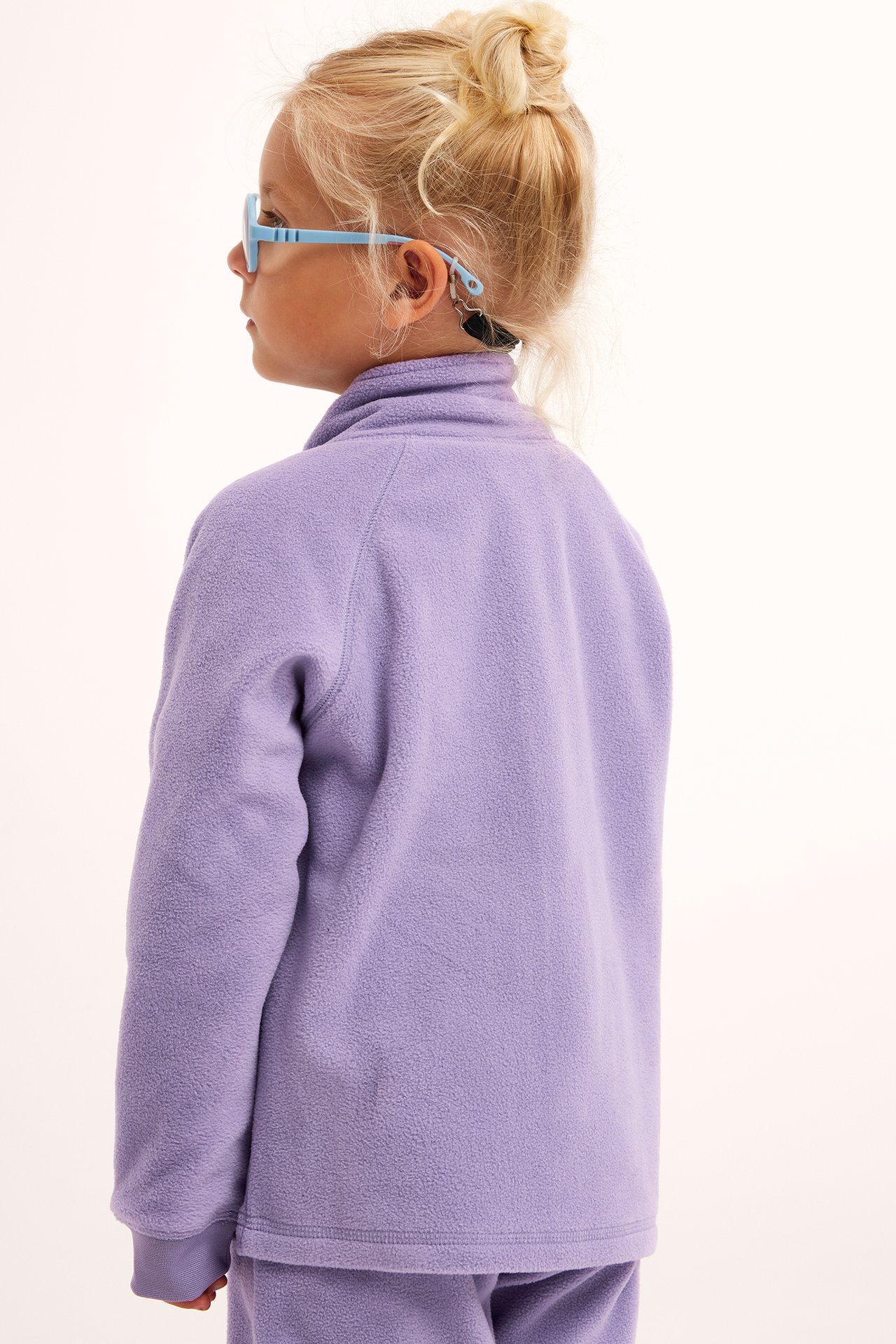 Fleecetröja zip-in / zip-off Kaxs - Lila - 3