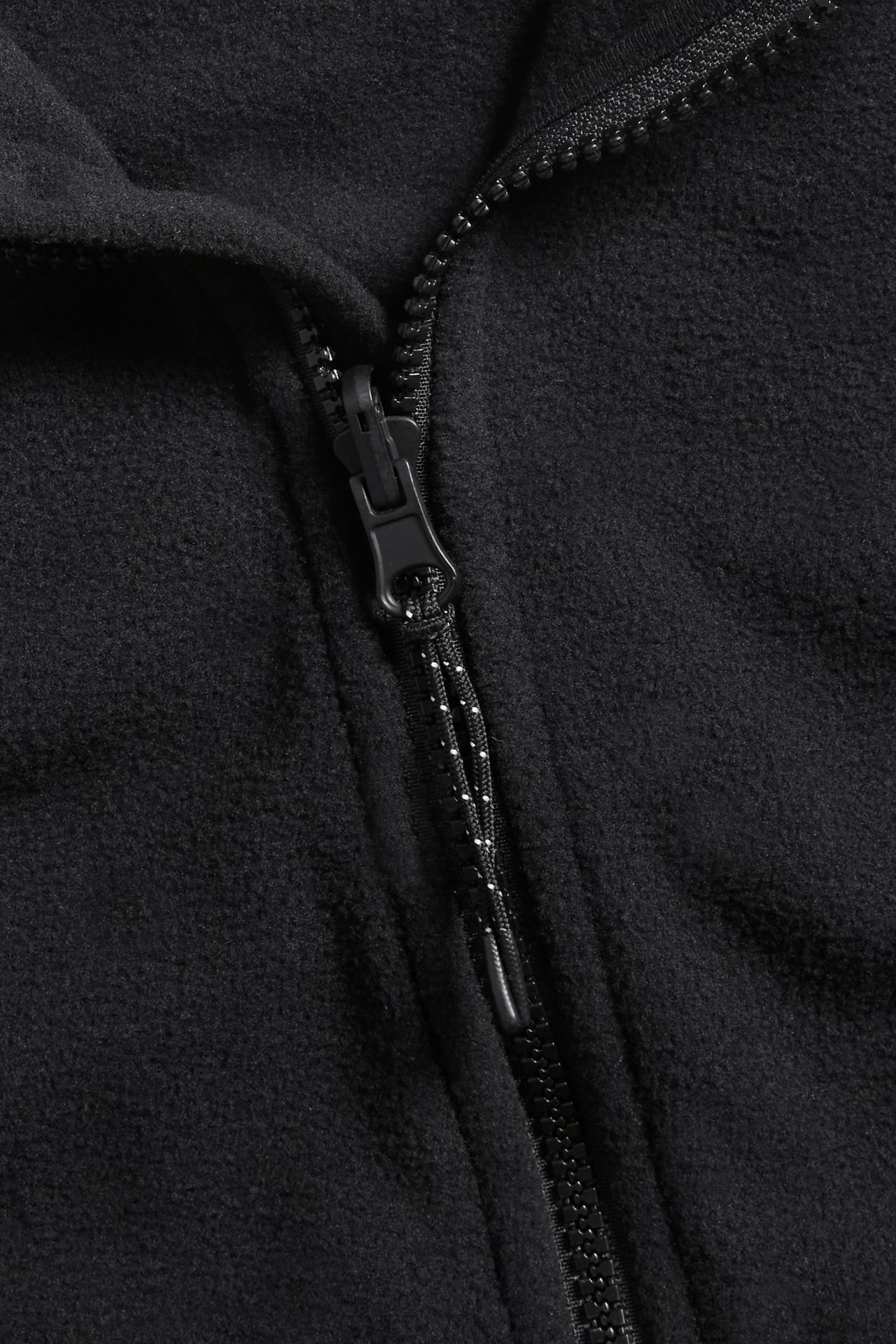 Bluza z polaru zip-in / zip-off Kaxs - Czarne - 6