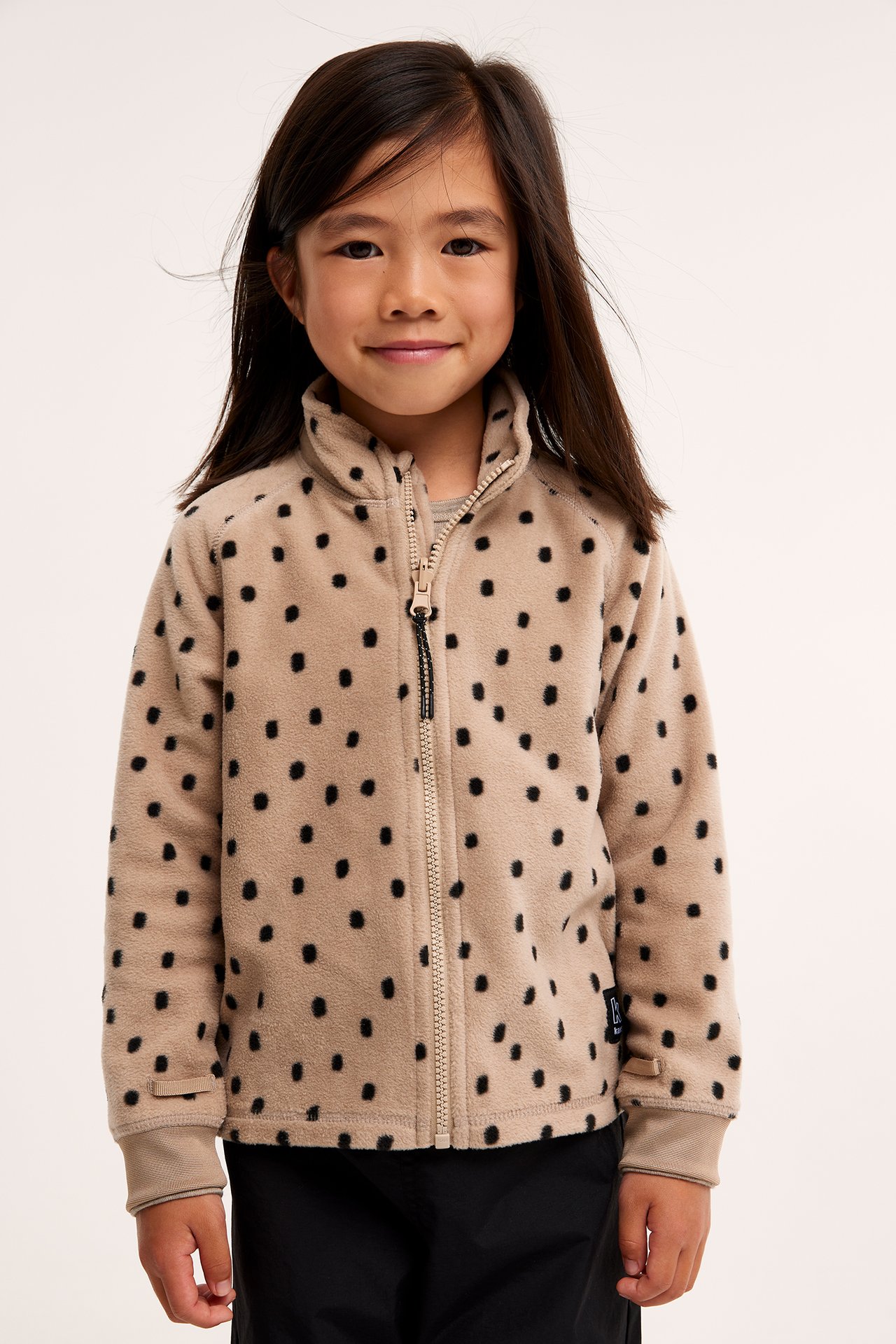 Kaxs-malliston fleecetakki, jossa zip-in/zip-off - Beige - 6