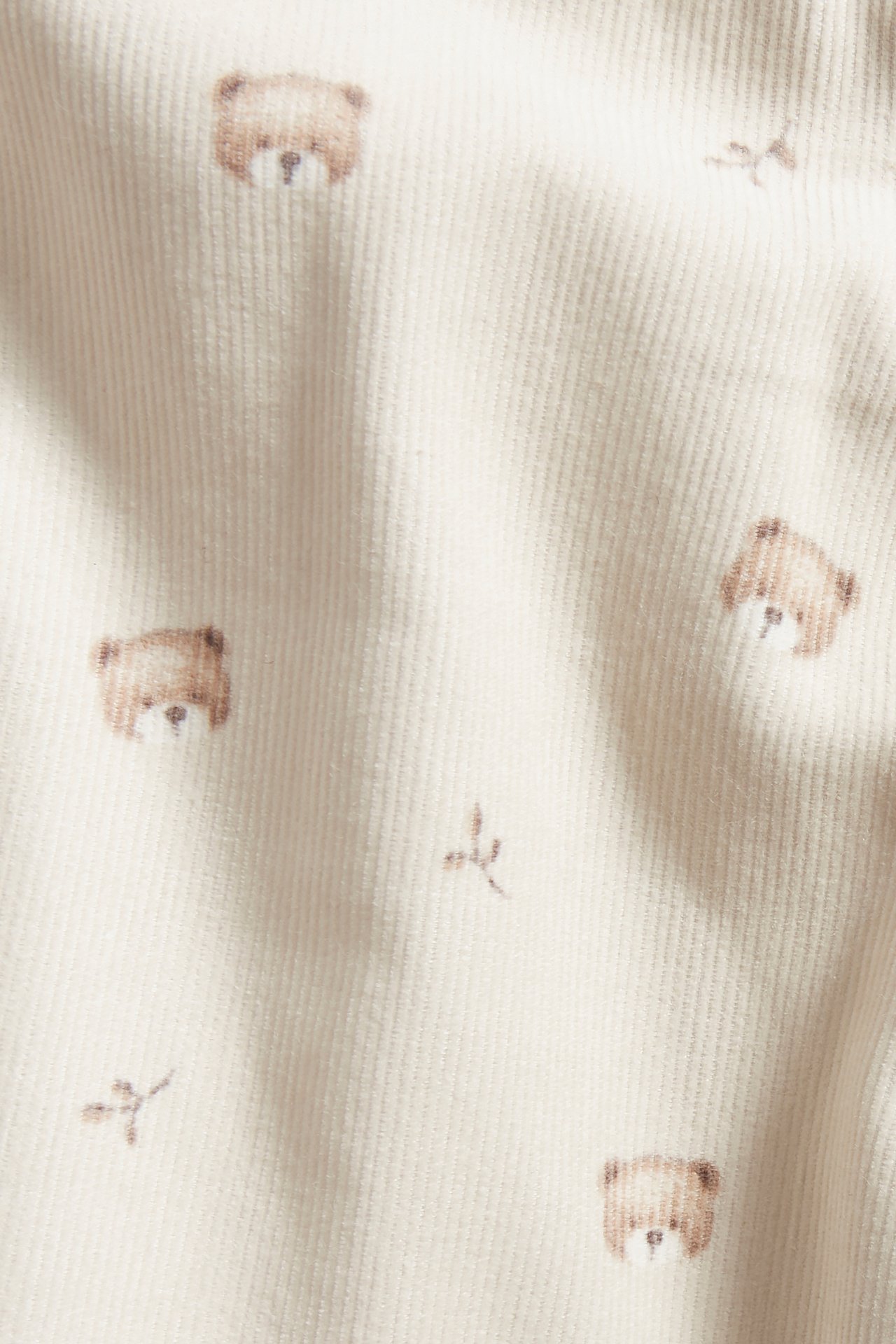 Kuviollinen haalariasu - Beige - 5