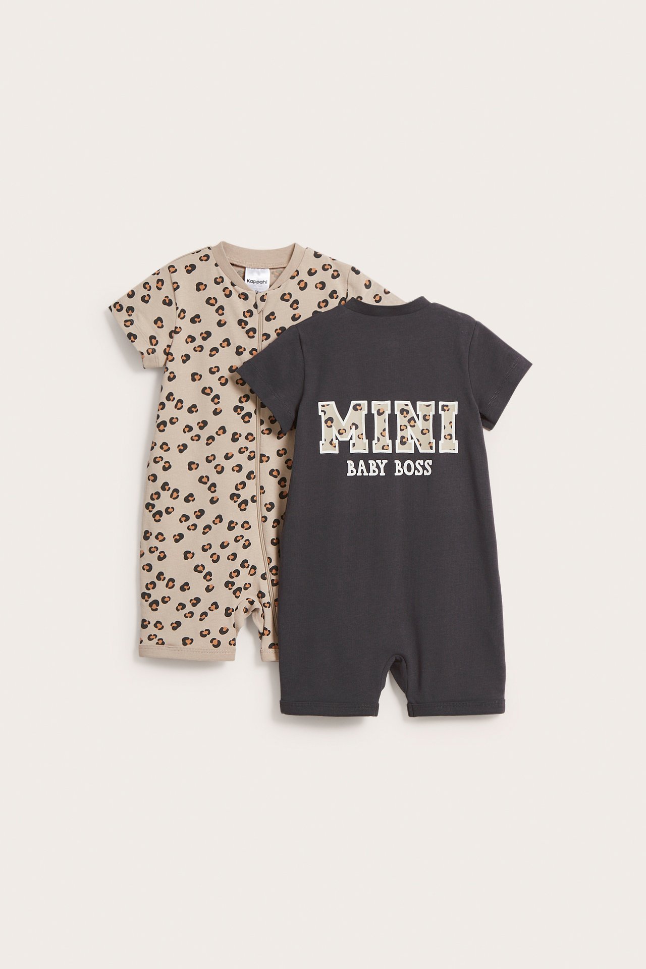 Babypyjamas 2-pack - Beige - 2