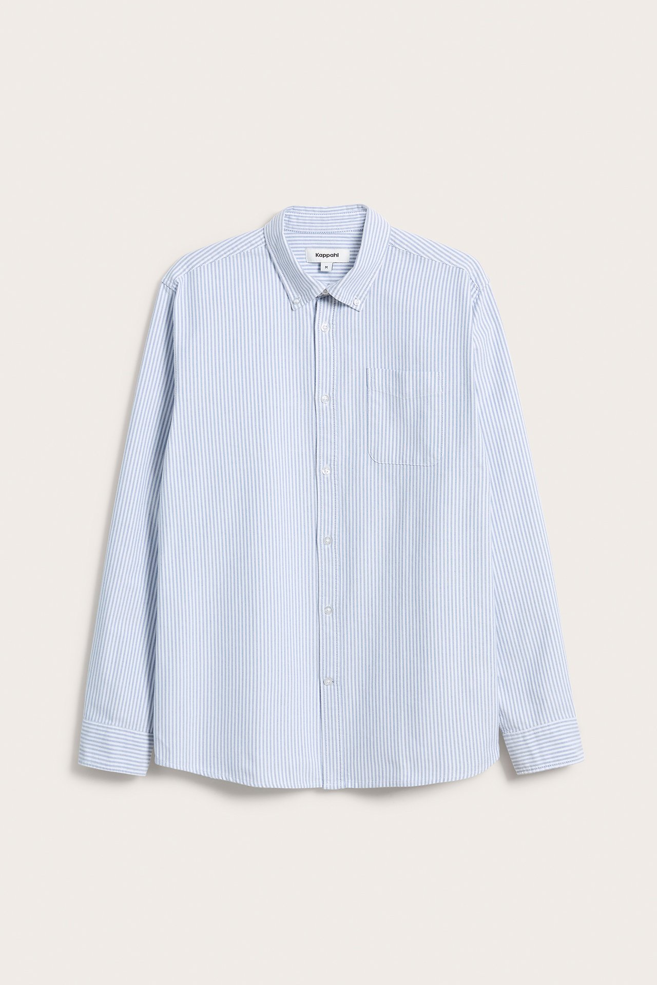 Koszula oxford w paski, regular fit - Niebieski - 6