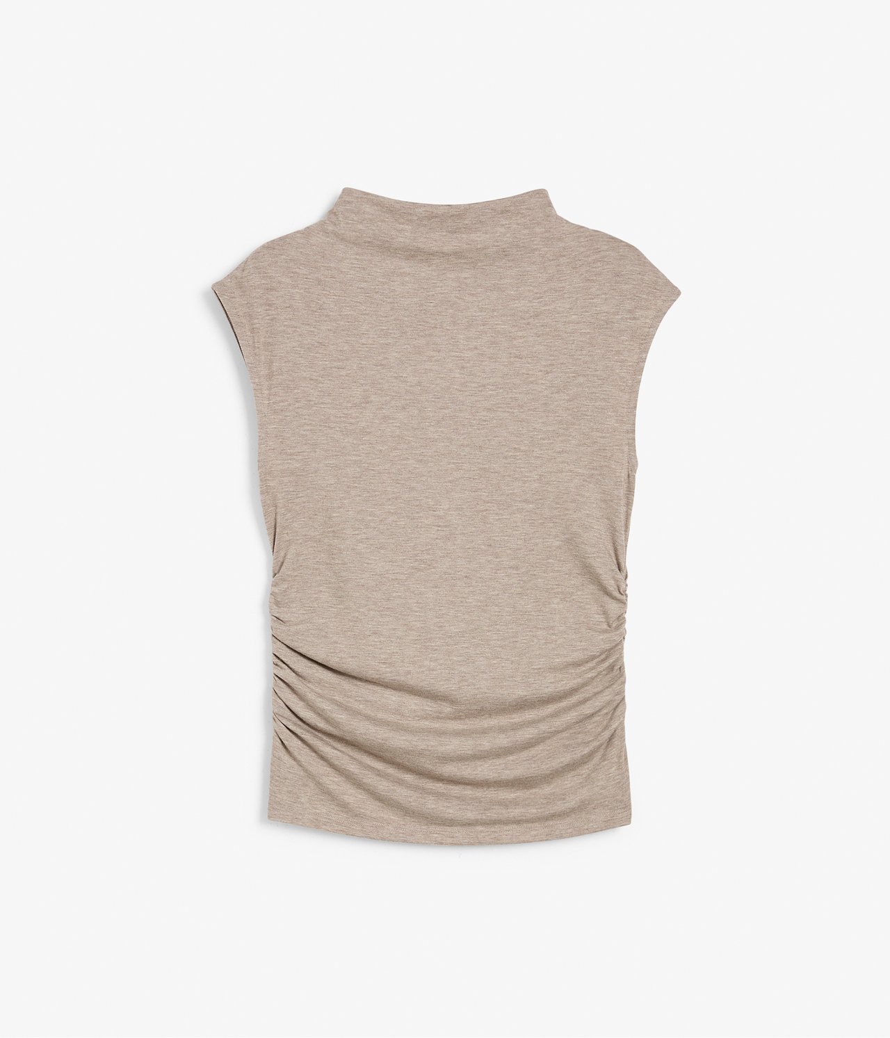 Ermeløs topp - Melert beige - 6