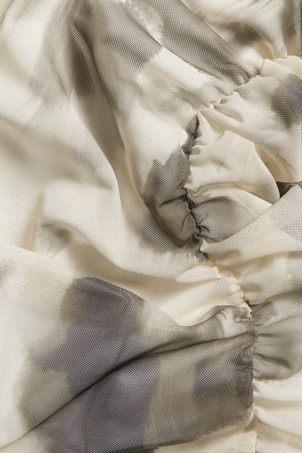 Mönstrad klänning - Beige - 5