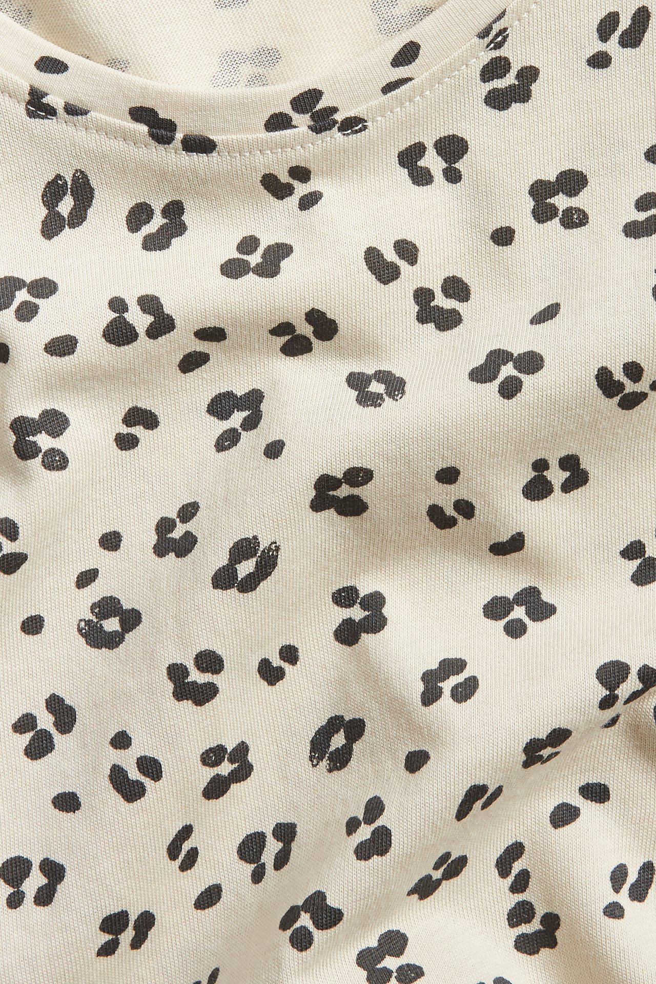 Leopardikuvioinen pitkähihainen paita - Beige - 1