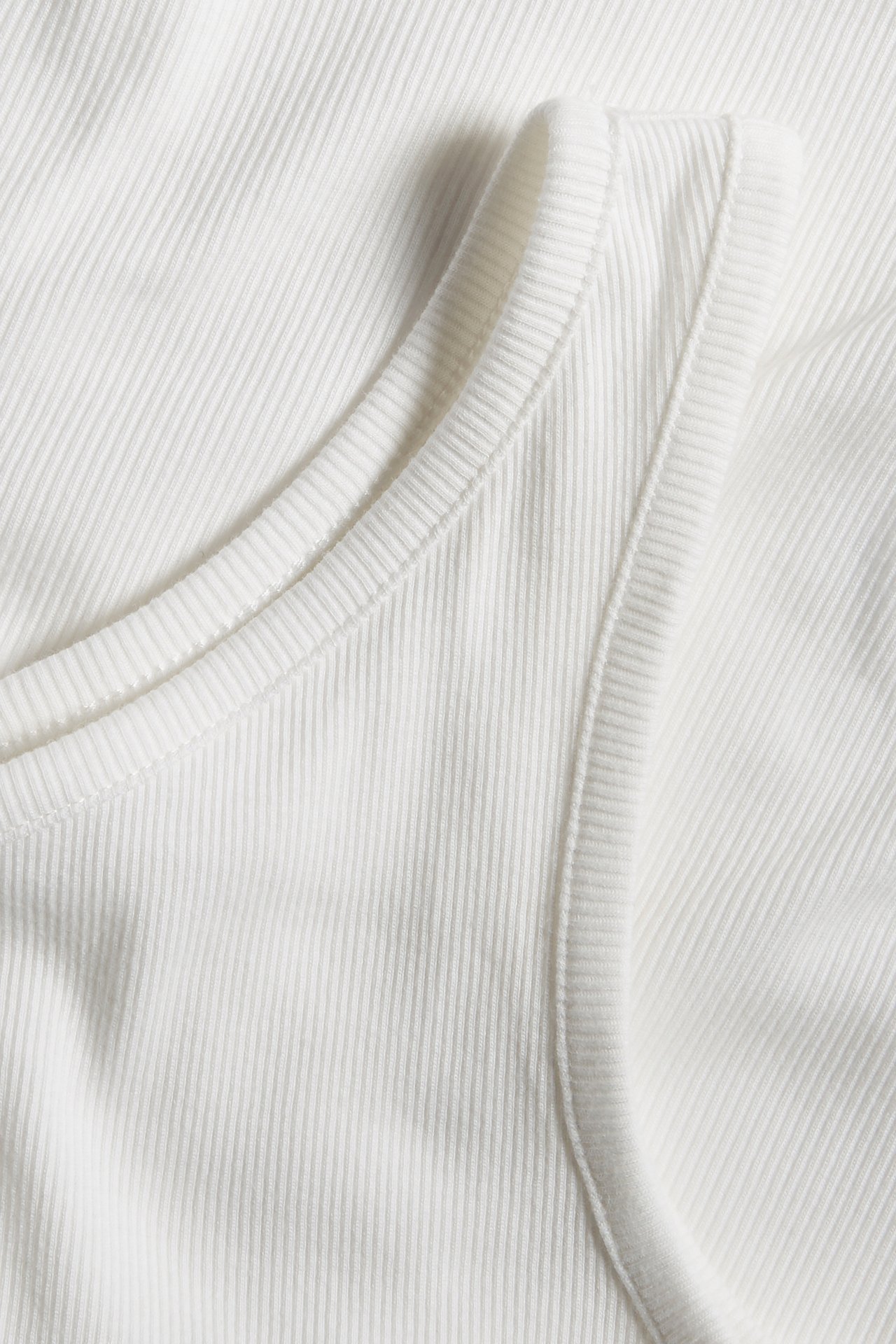 Koszulka na jedno ramię - Offwhite - 4