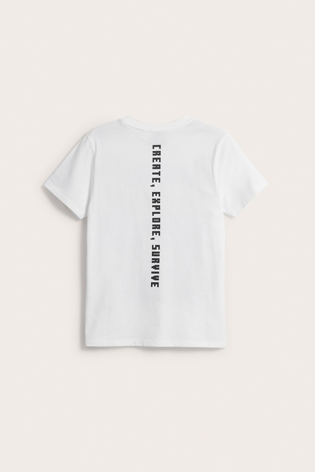 T-shirt Minecraft - Offwhite - 3