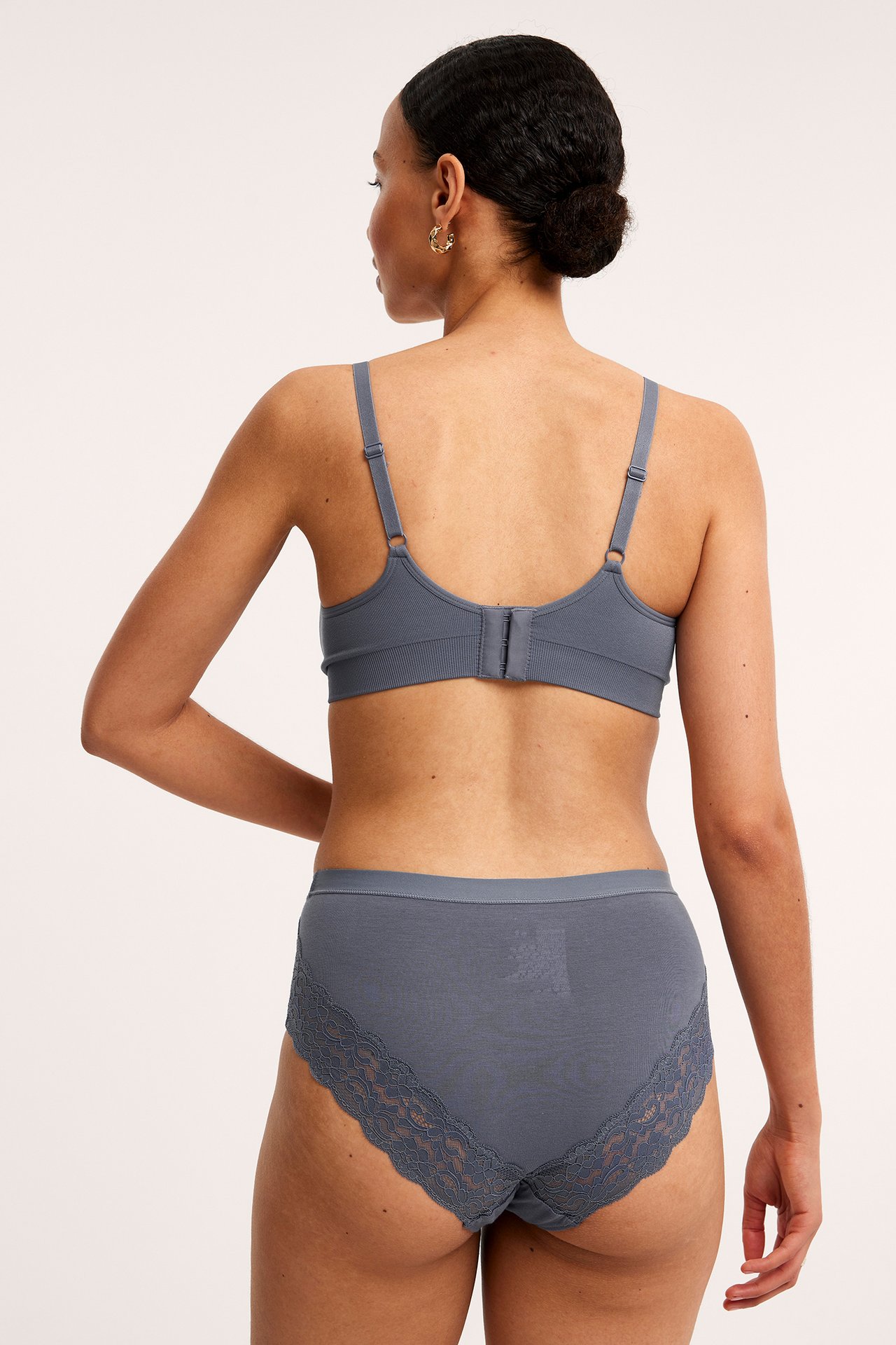 Brief alushousut 3 pack - Harmaa - 3