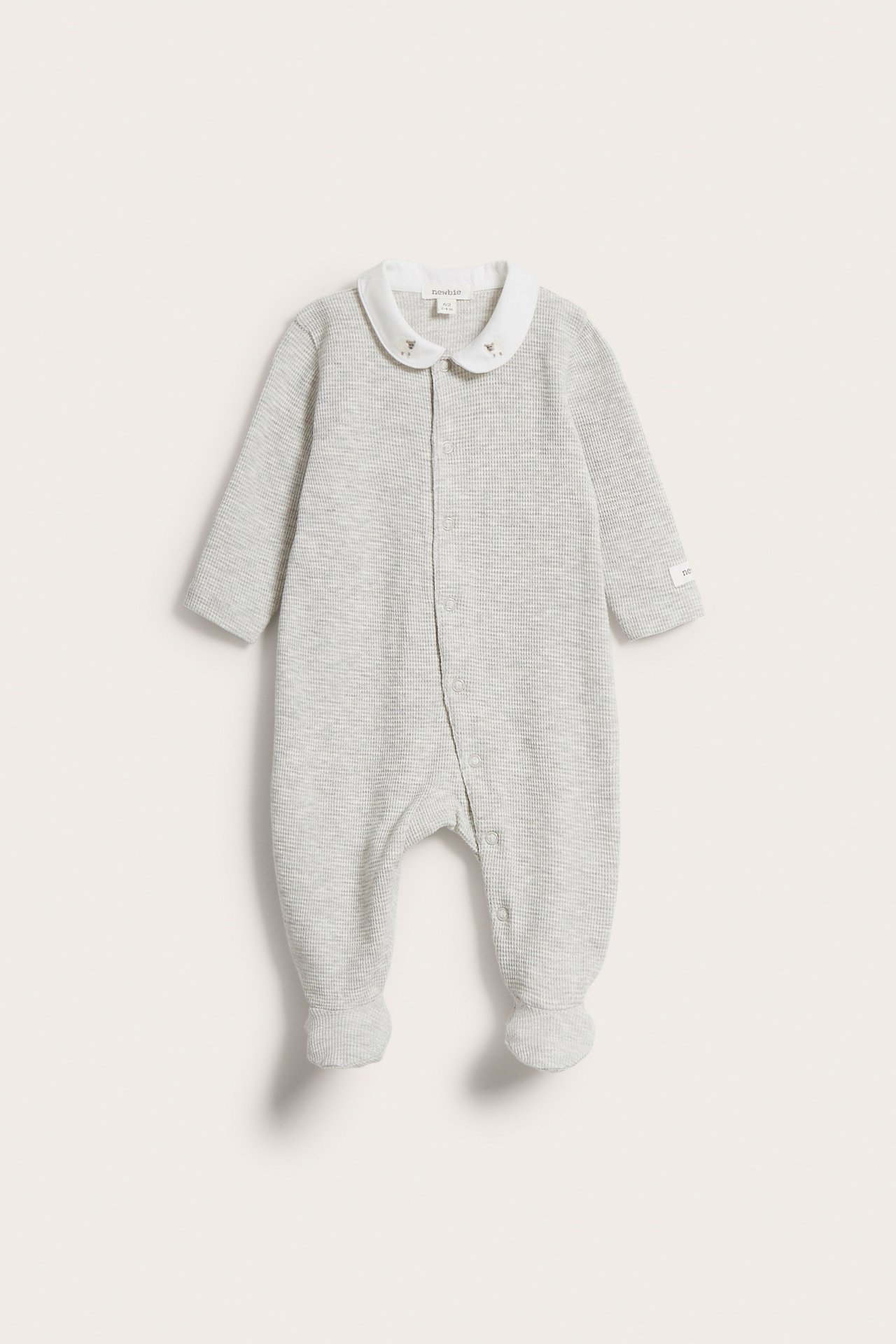 Pyjamas - Melert beige - 2
