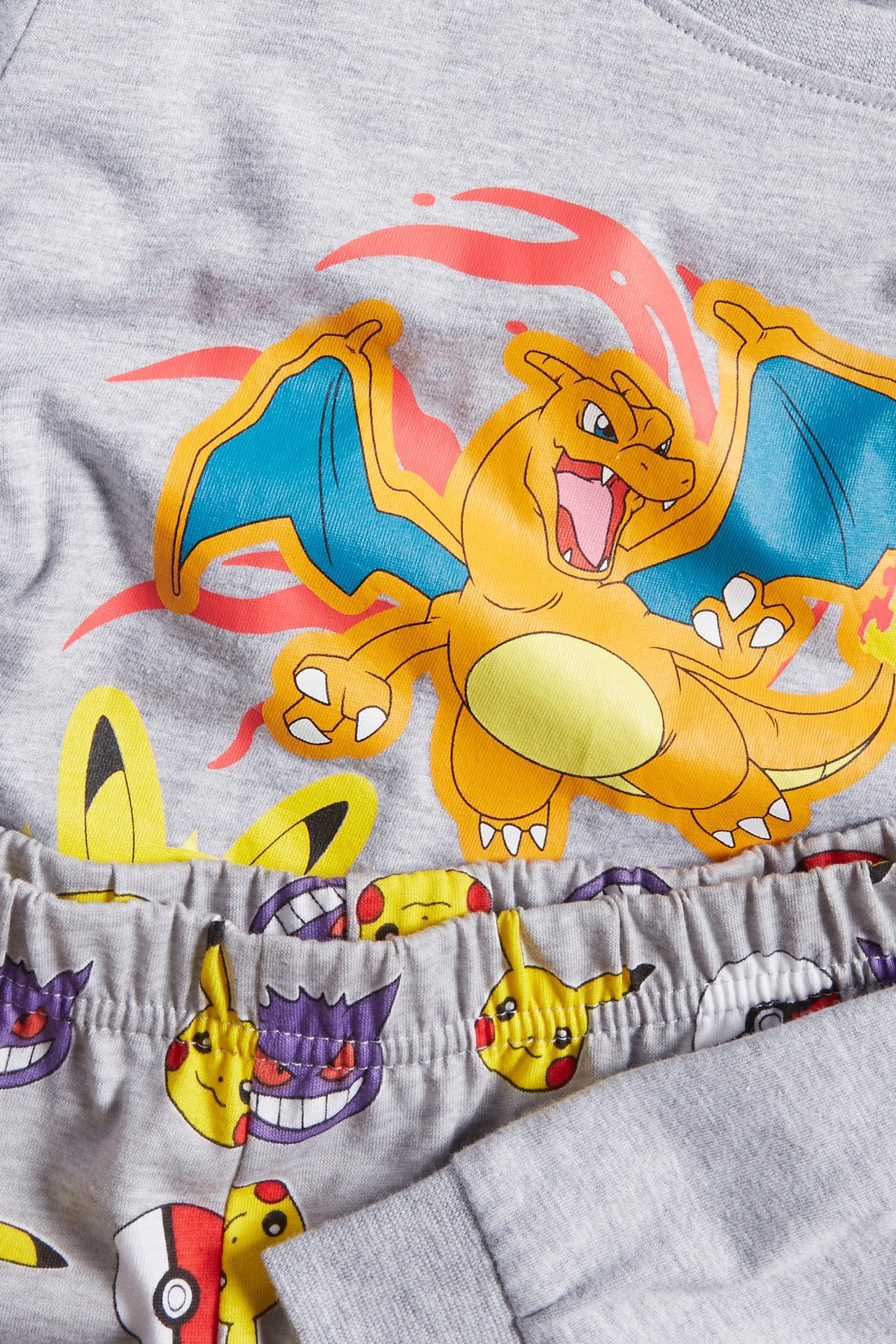 Pyjamas Pokémon - Gråmelerad - 1