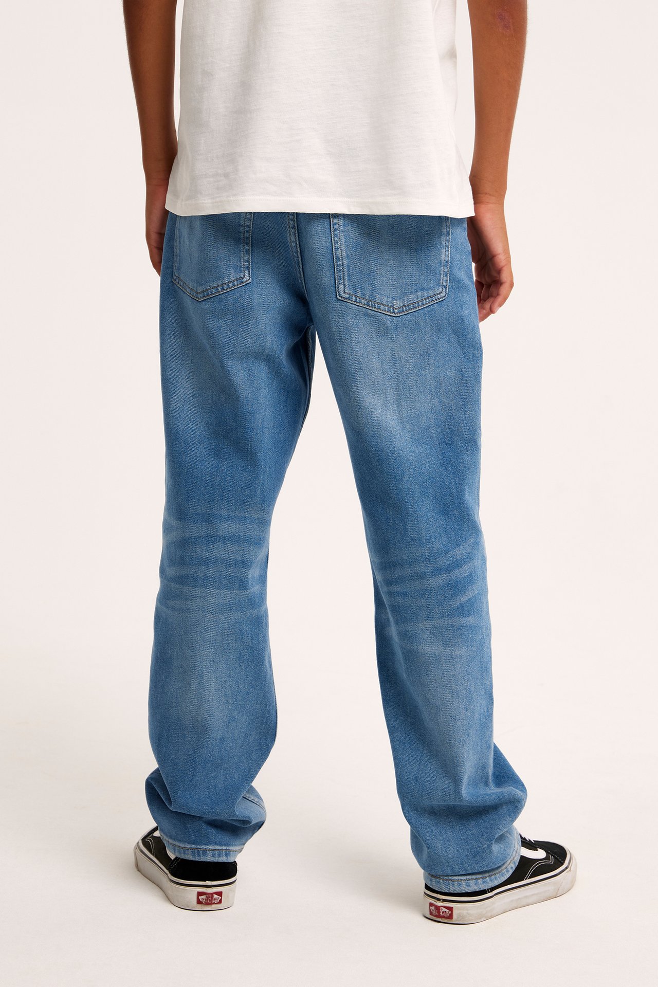 Loose jeans mid waist - Denim - 7