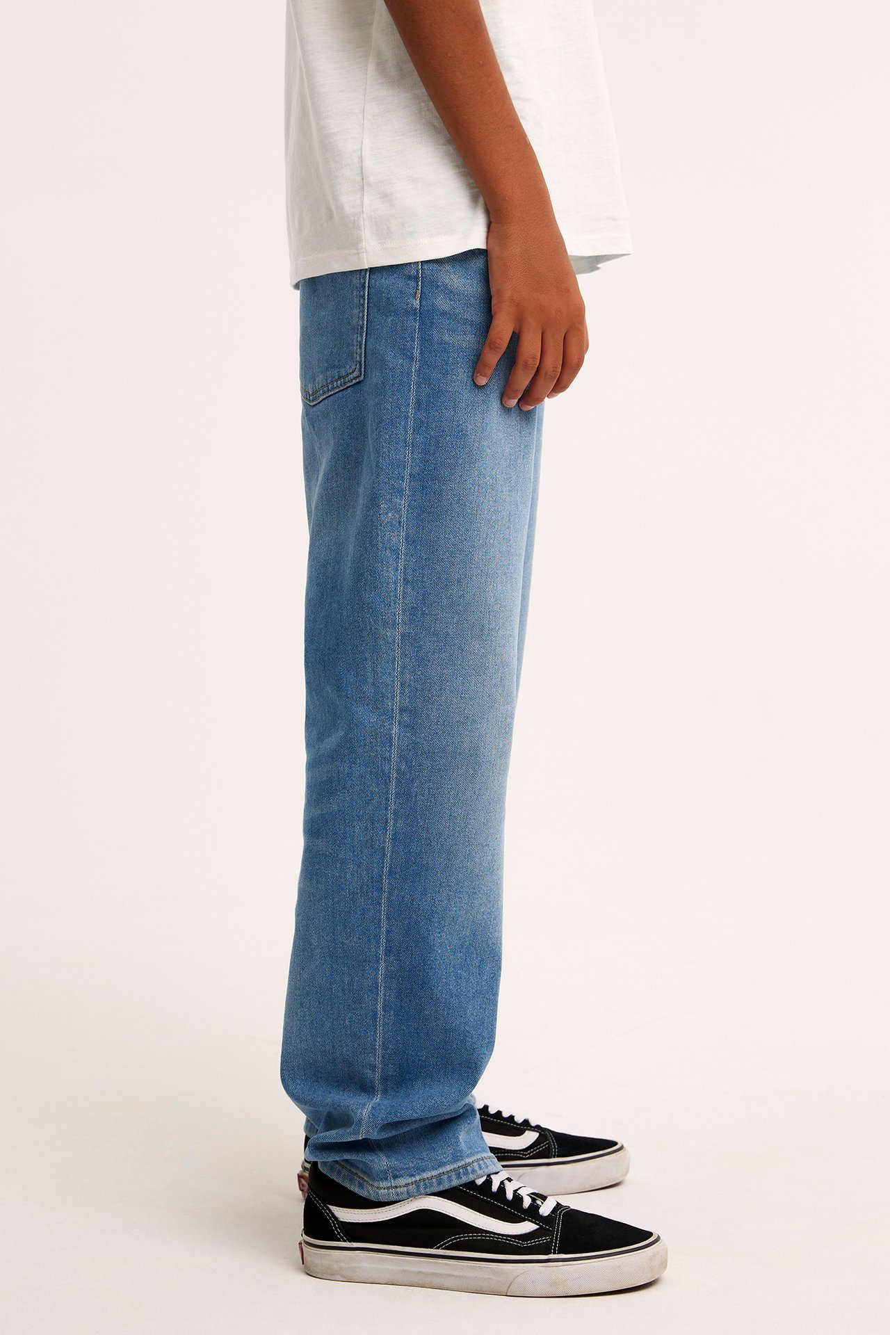 Loose jeans mid waist - Denim - 2