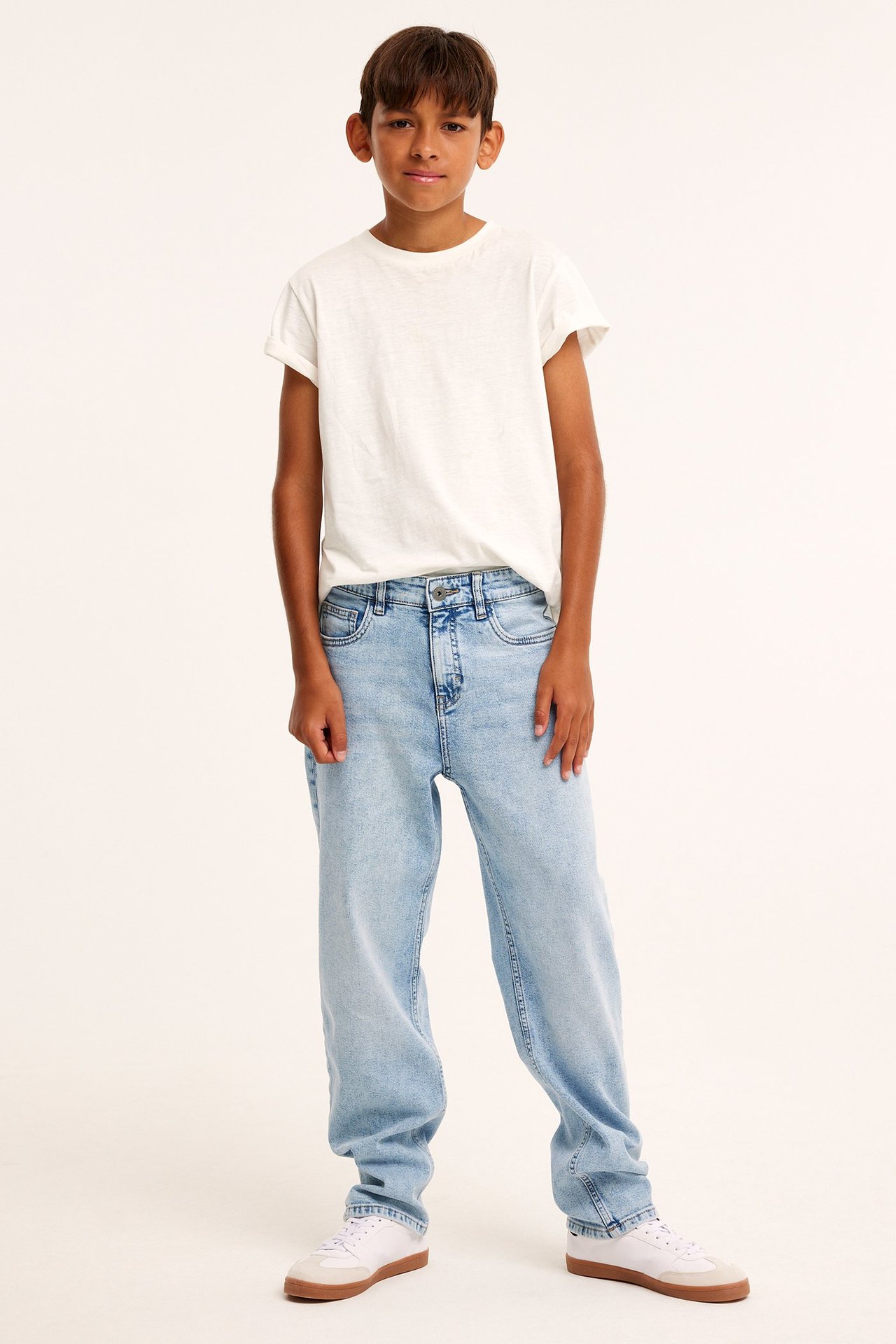 Loose jeans mid waist - Lys denim - 1