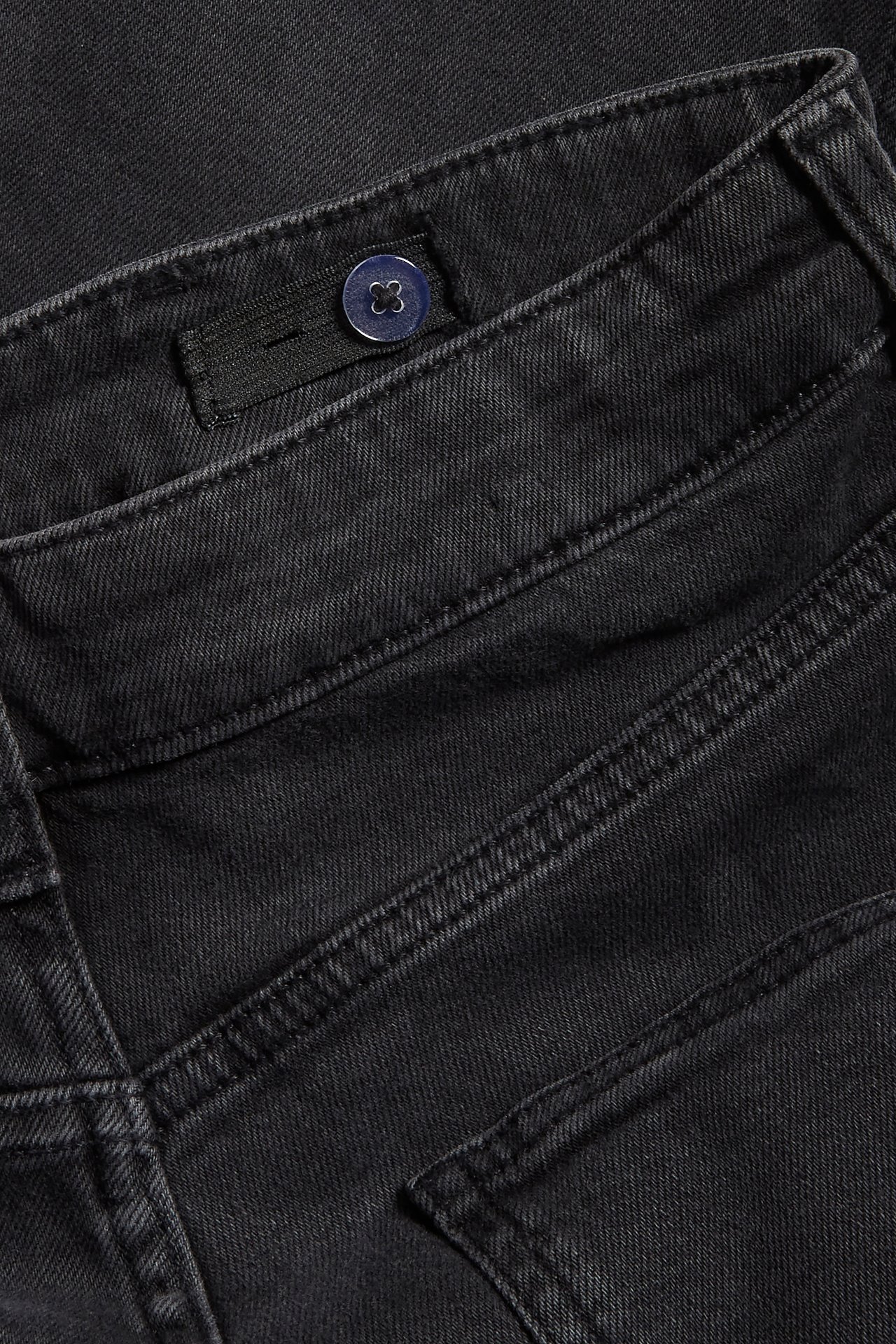 Straight jeans mid waist - Czarny dżins - 5