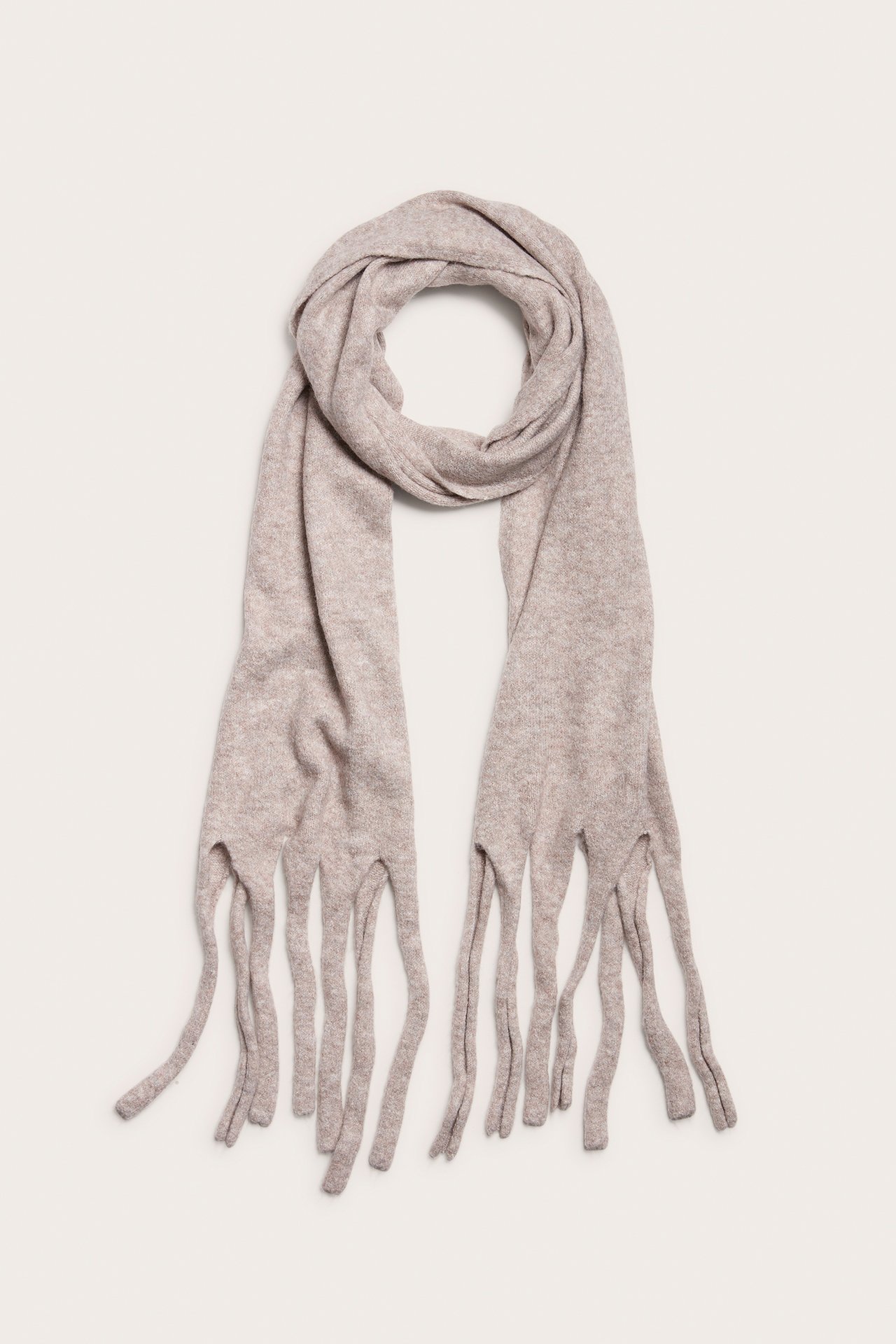 Skjerf - Melert beige - 2