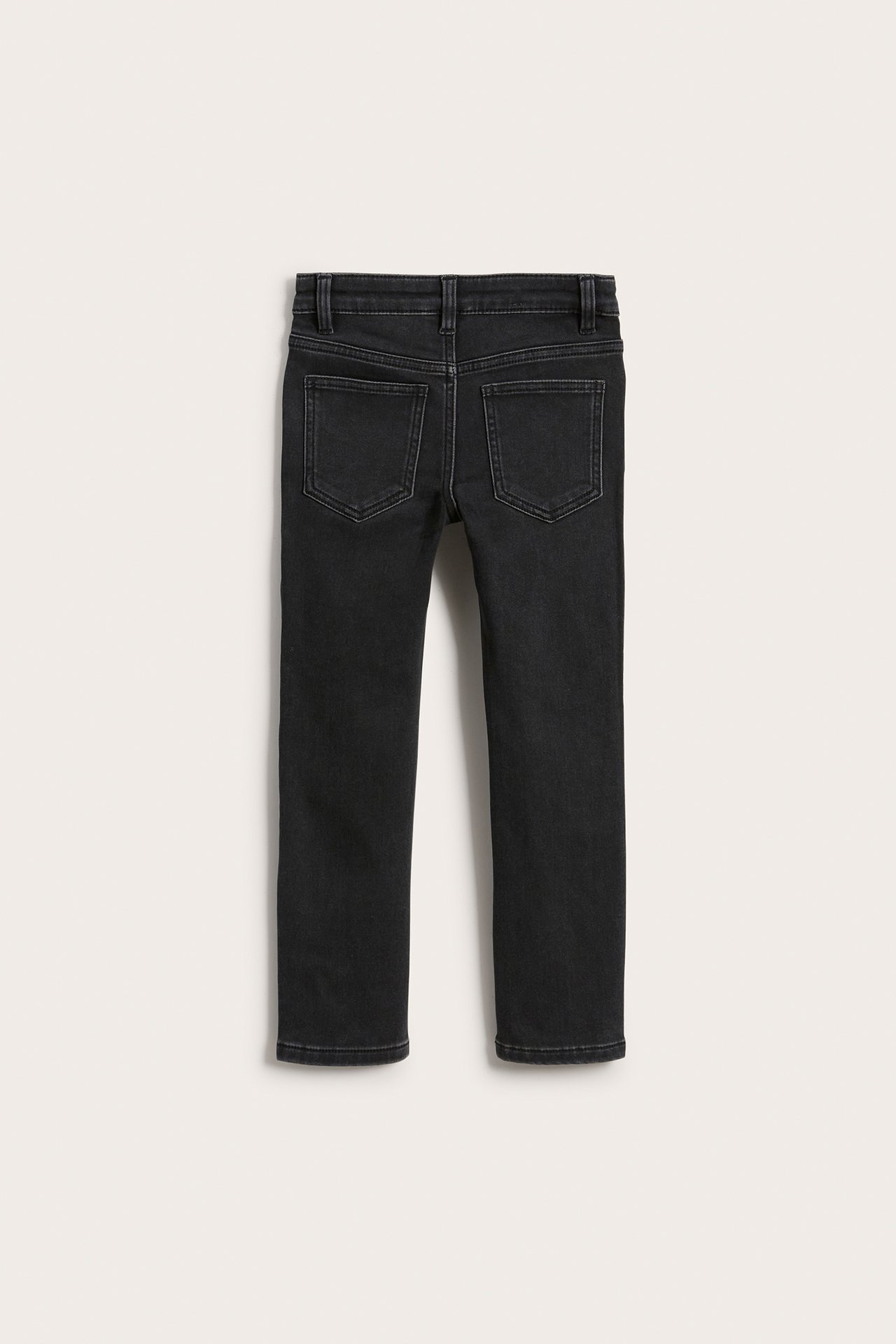 Slim jeans jogger denim - Svart denim - 7