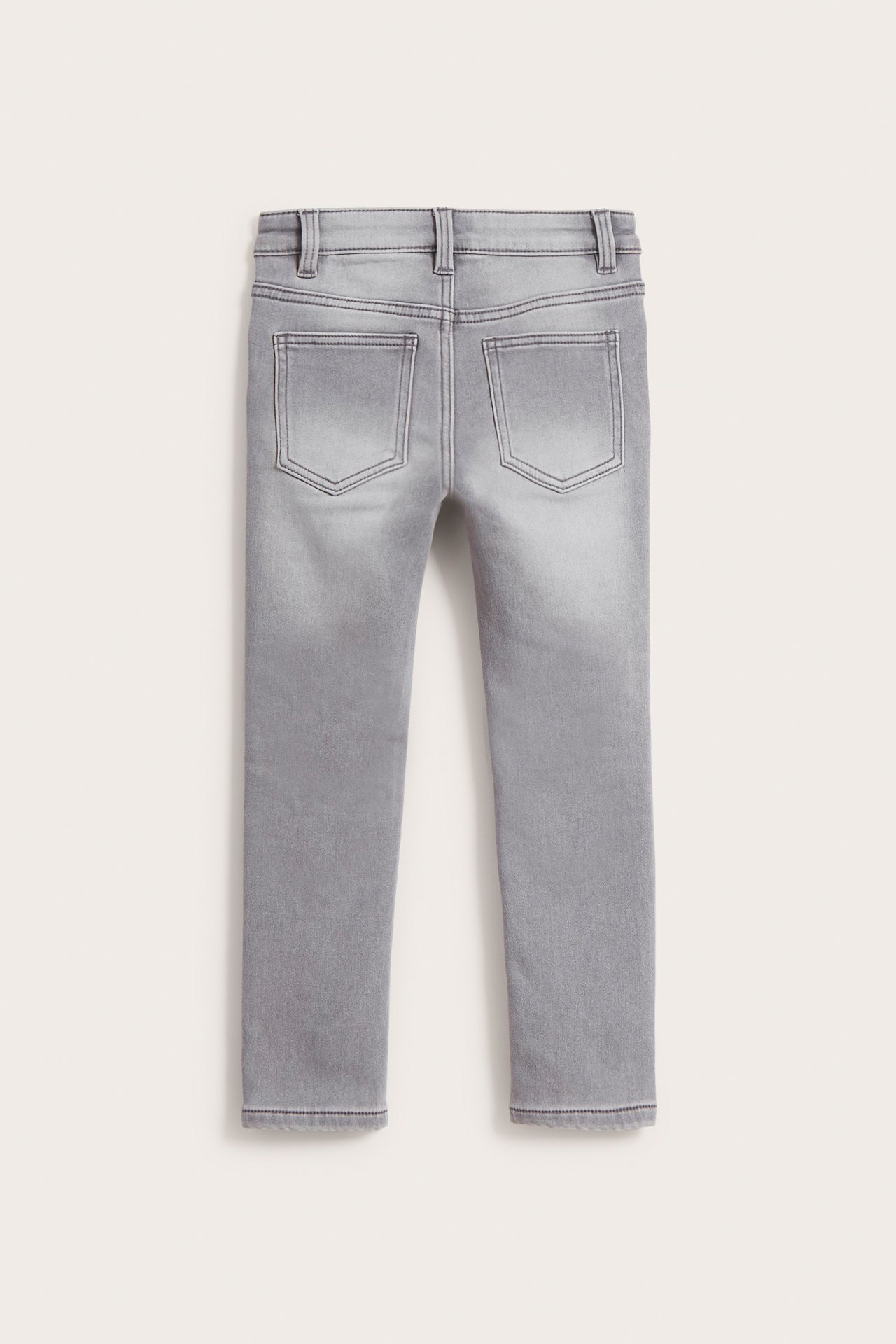 Slim jeans jogger denim - Silvergrå - 5