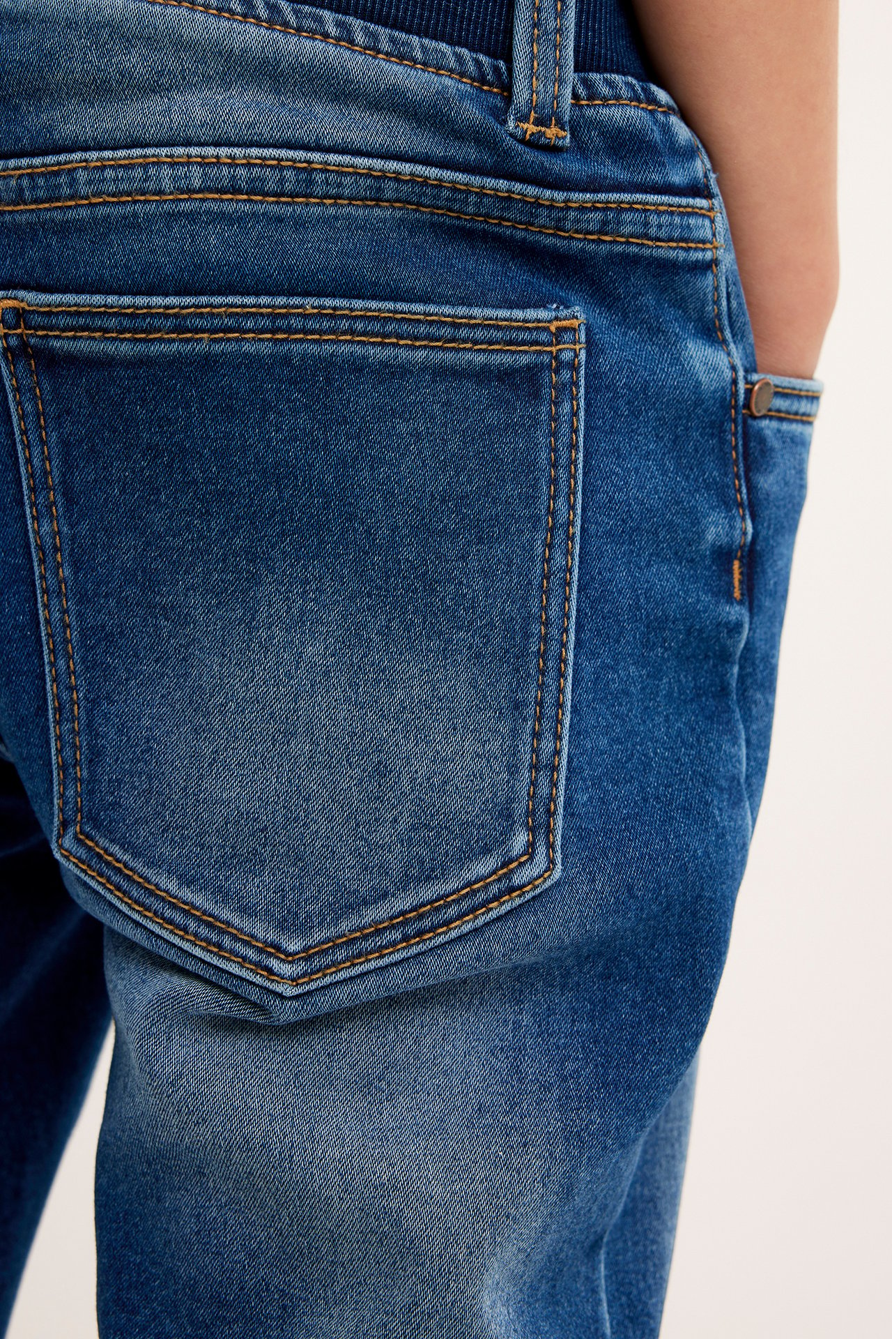 Straight jeans jogger denim - Ciemny dżins - 3