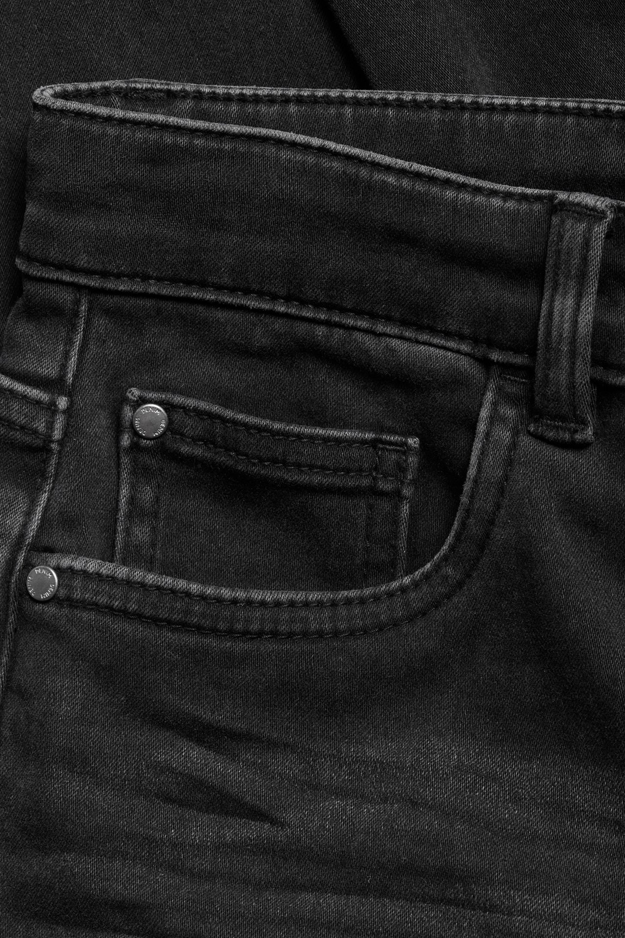 Relaxed jeans jogger denim - Musta denim - 5