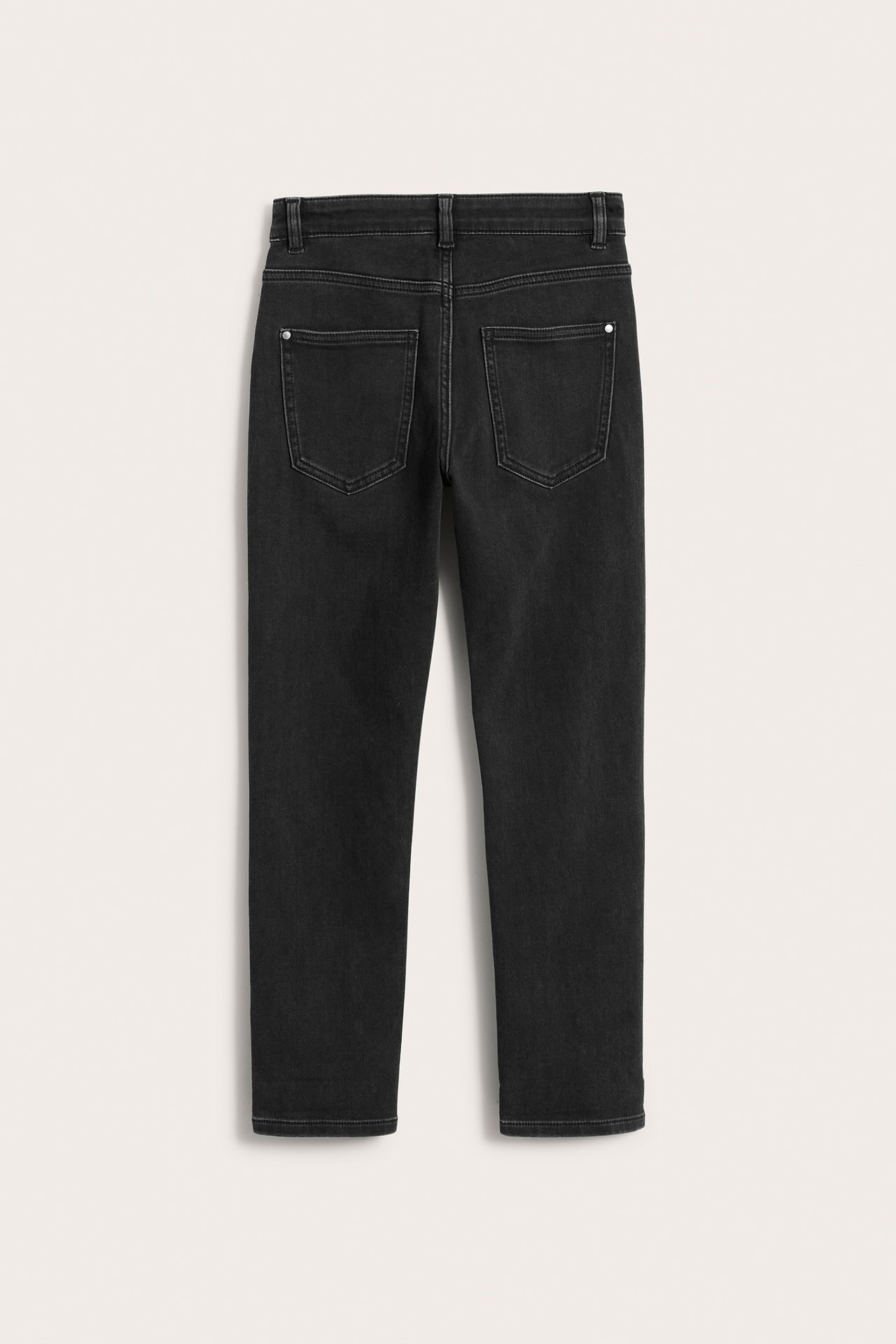 Relaxed jeans jogger denim - Musta denim - 7