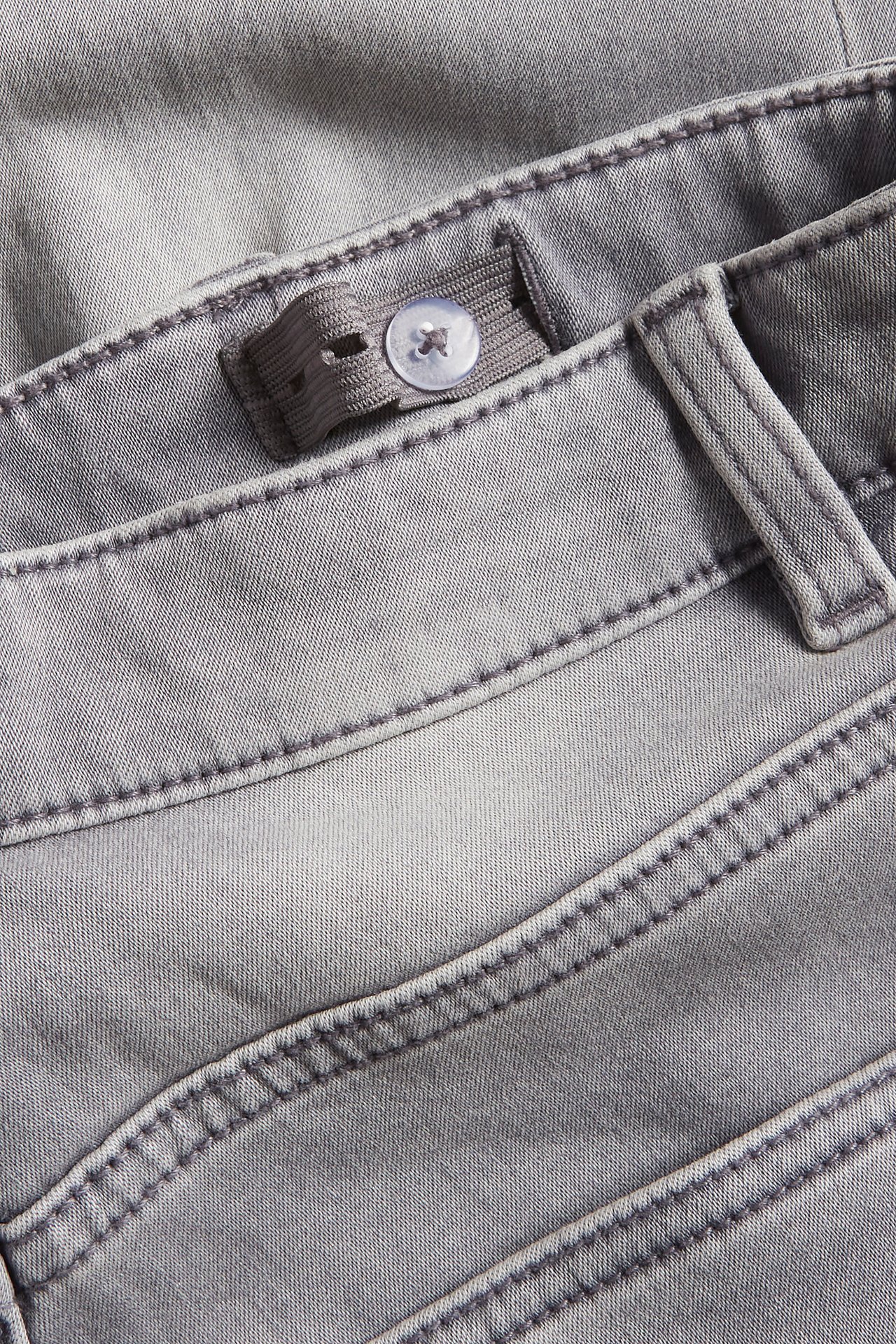 Relaxed jeans jogger denim - Silvergrå - 1