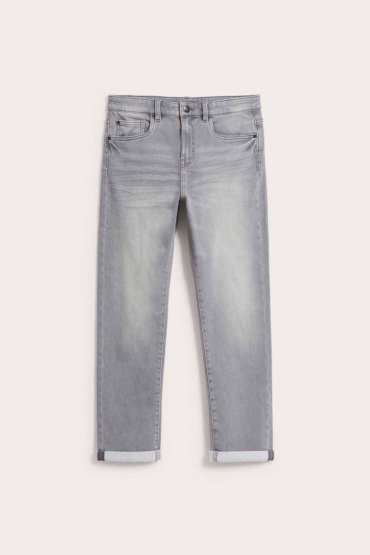Relaxed jeans - Silvergrå - 2