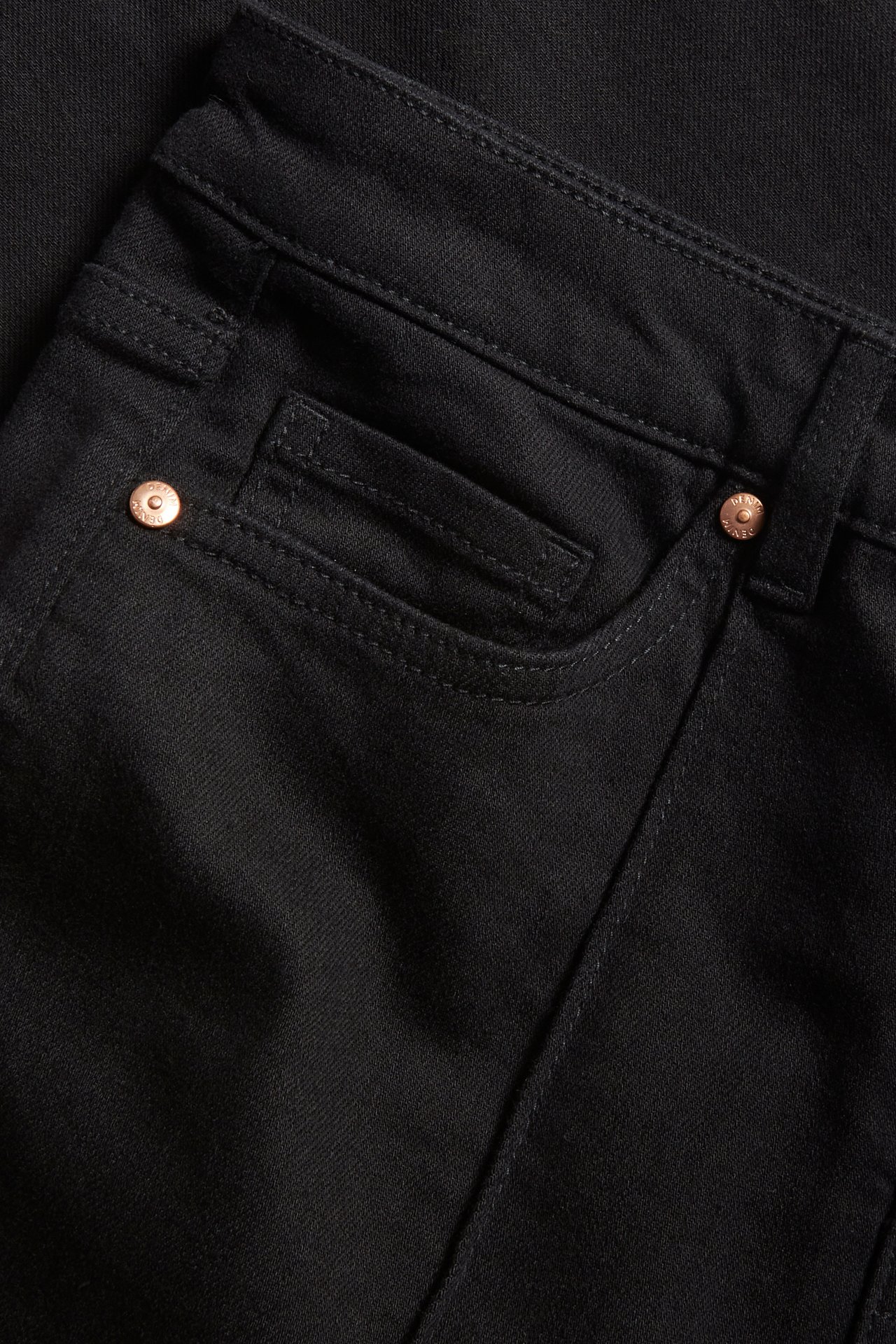 Barrel jeans mid waist - Svart - 1