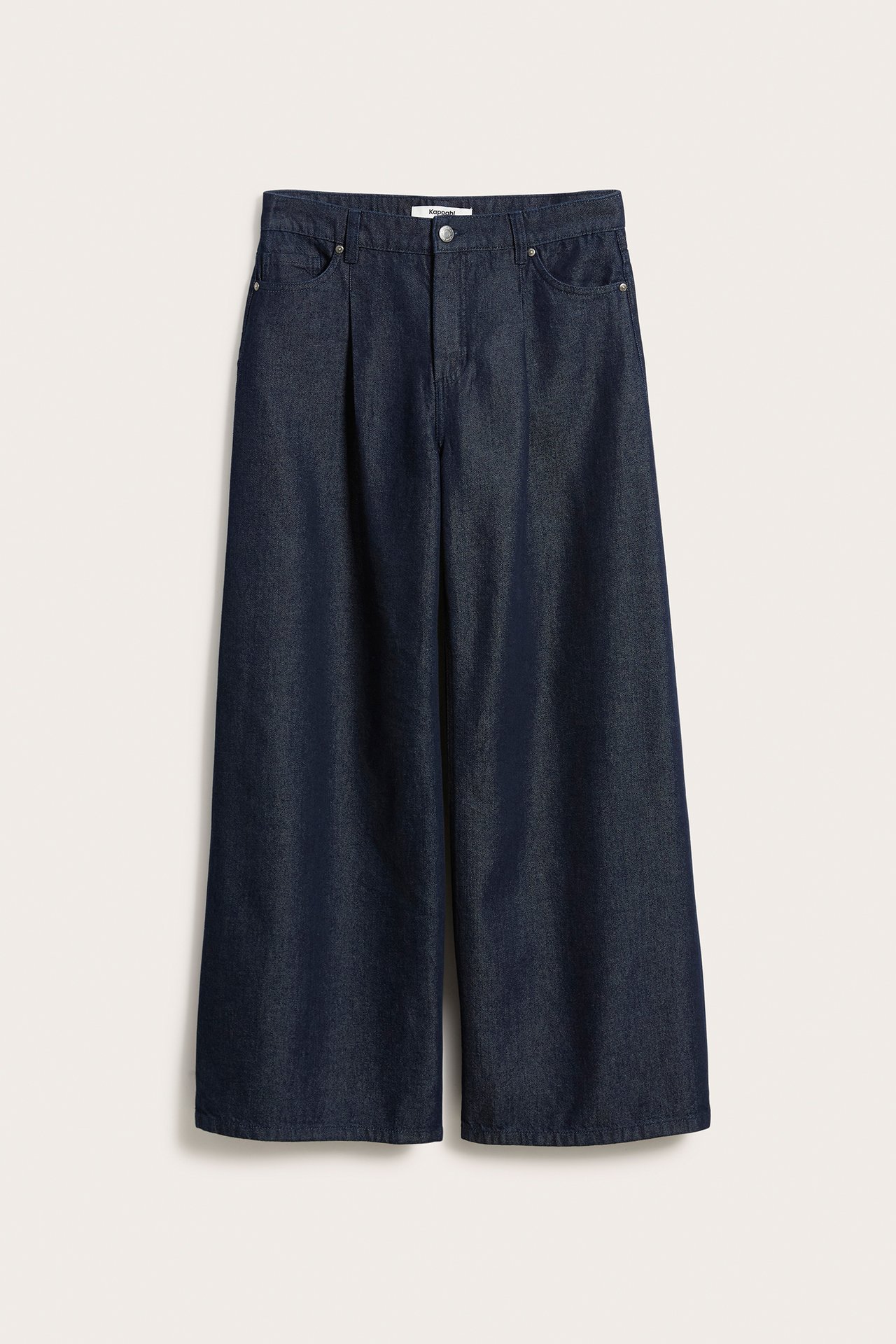Wide jeans high waist - Tumma denimi - 7