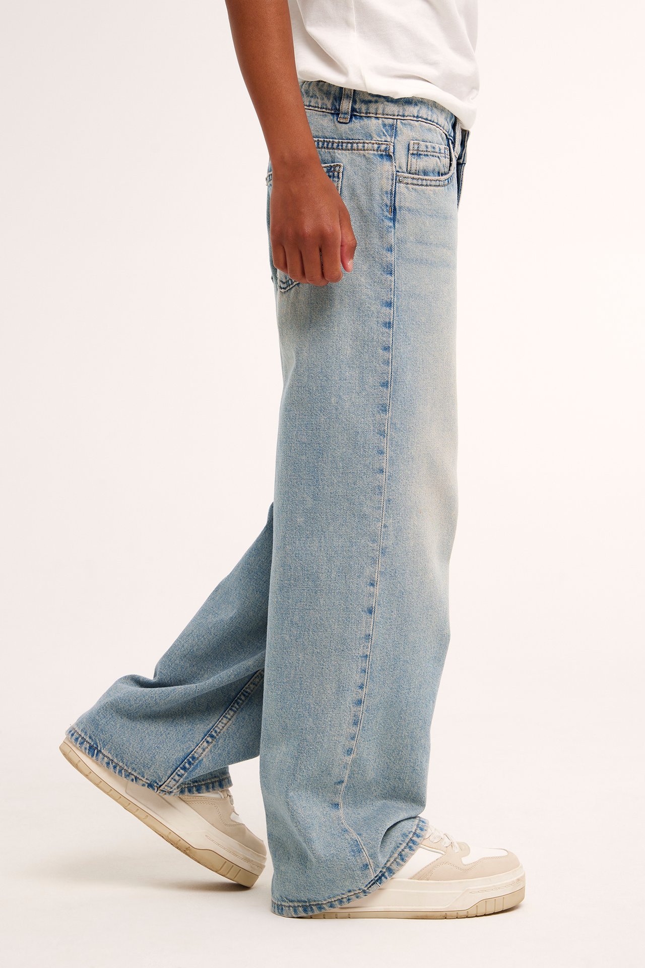 Baggy jeans loose fit - Vaalea denim - 3