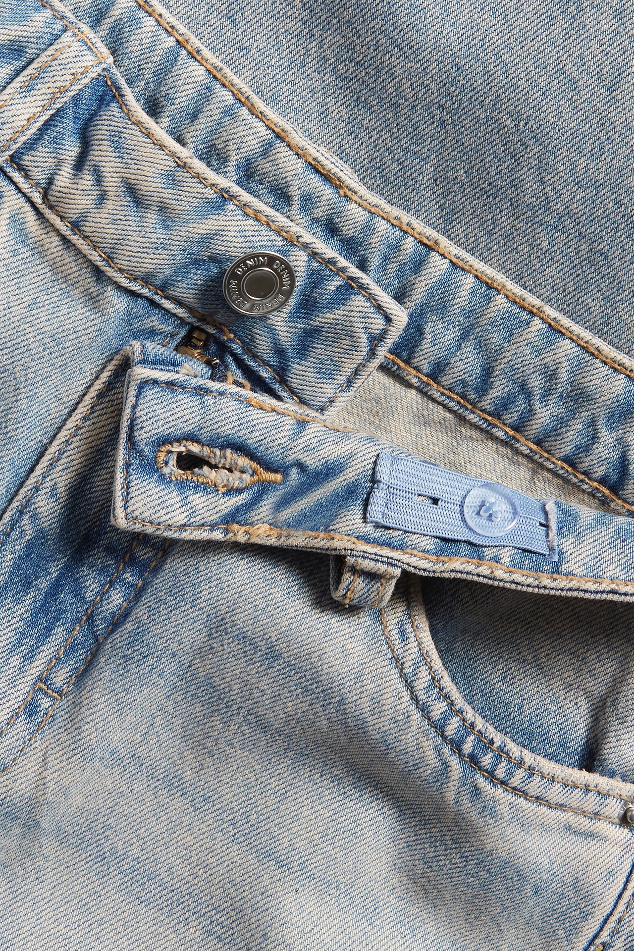Baggy jeans loose fit - Vaalea denim - 6