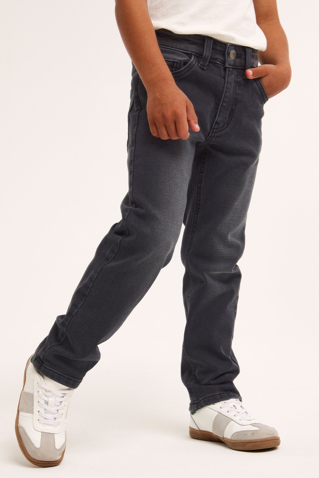 Straight jeans tough wear - Sølvgrå - 2