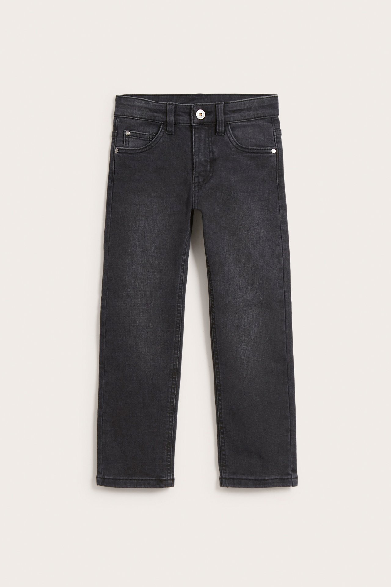 Straight jeans tough wear - Srebrno-szary - 6