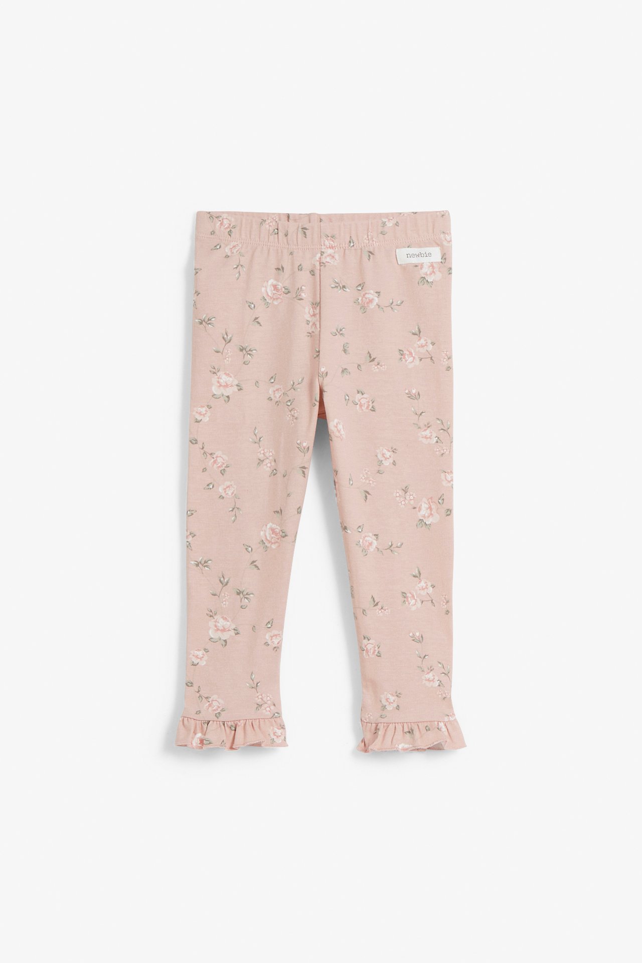 Kukkakuvioiset vauvojen leggingsit - Pinkki - 2