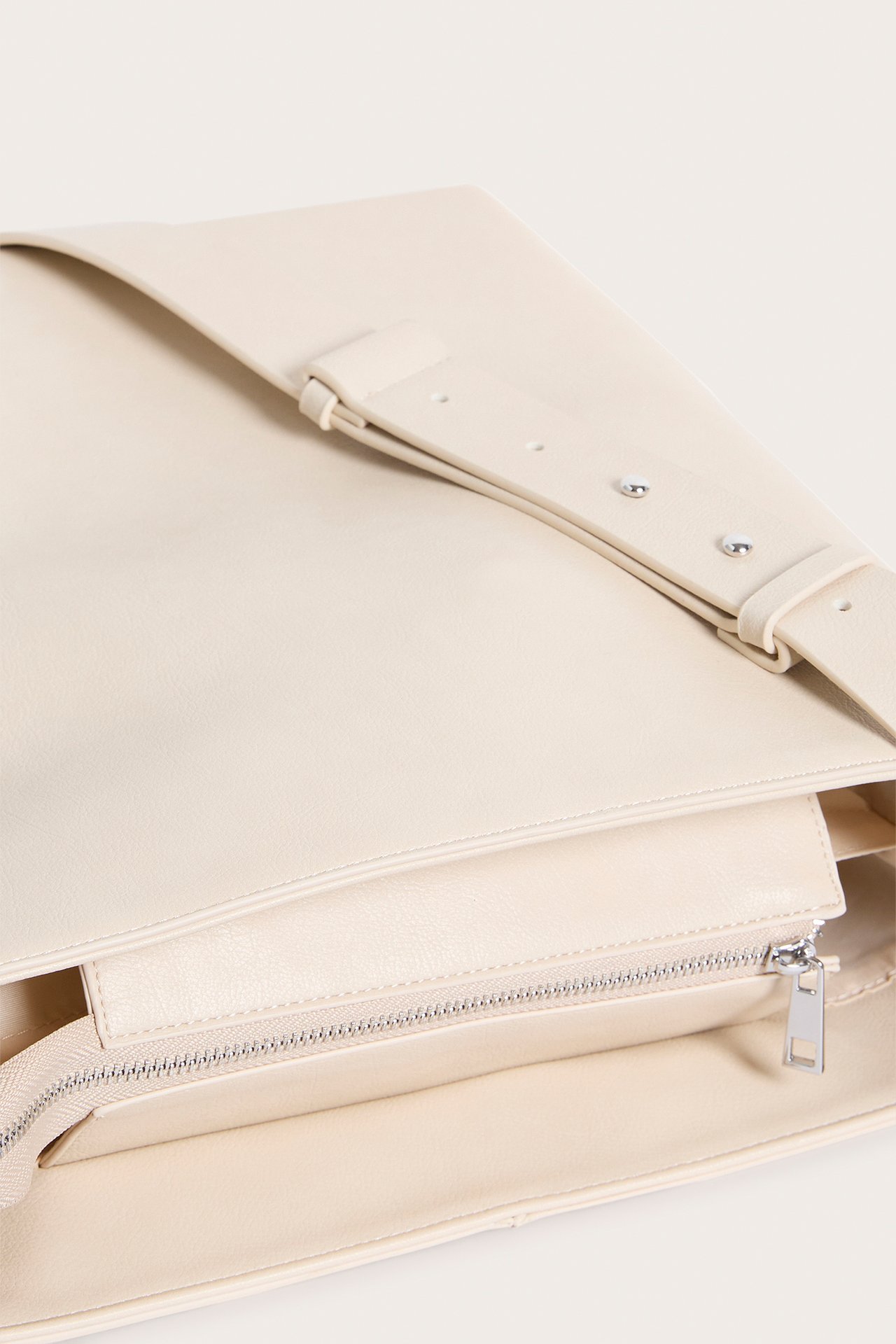 Axelremsväska - Beige - 1