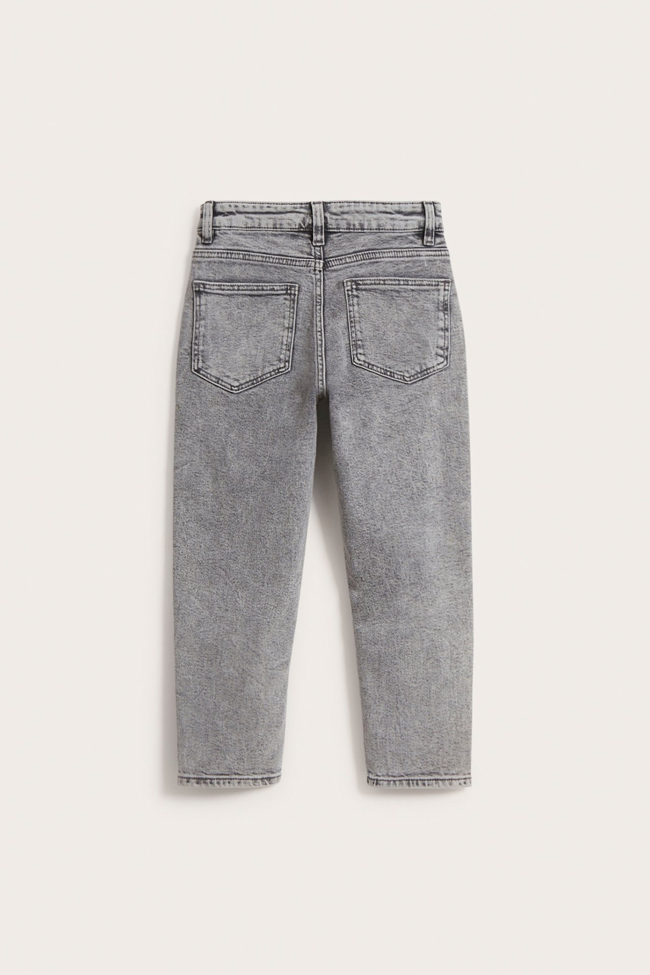 Tapered jeans - Sprany czarny dżins - 6