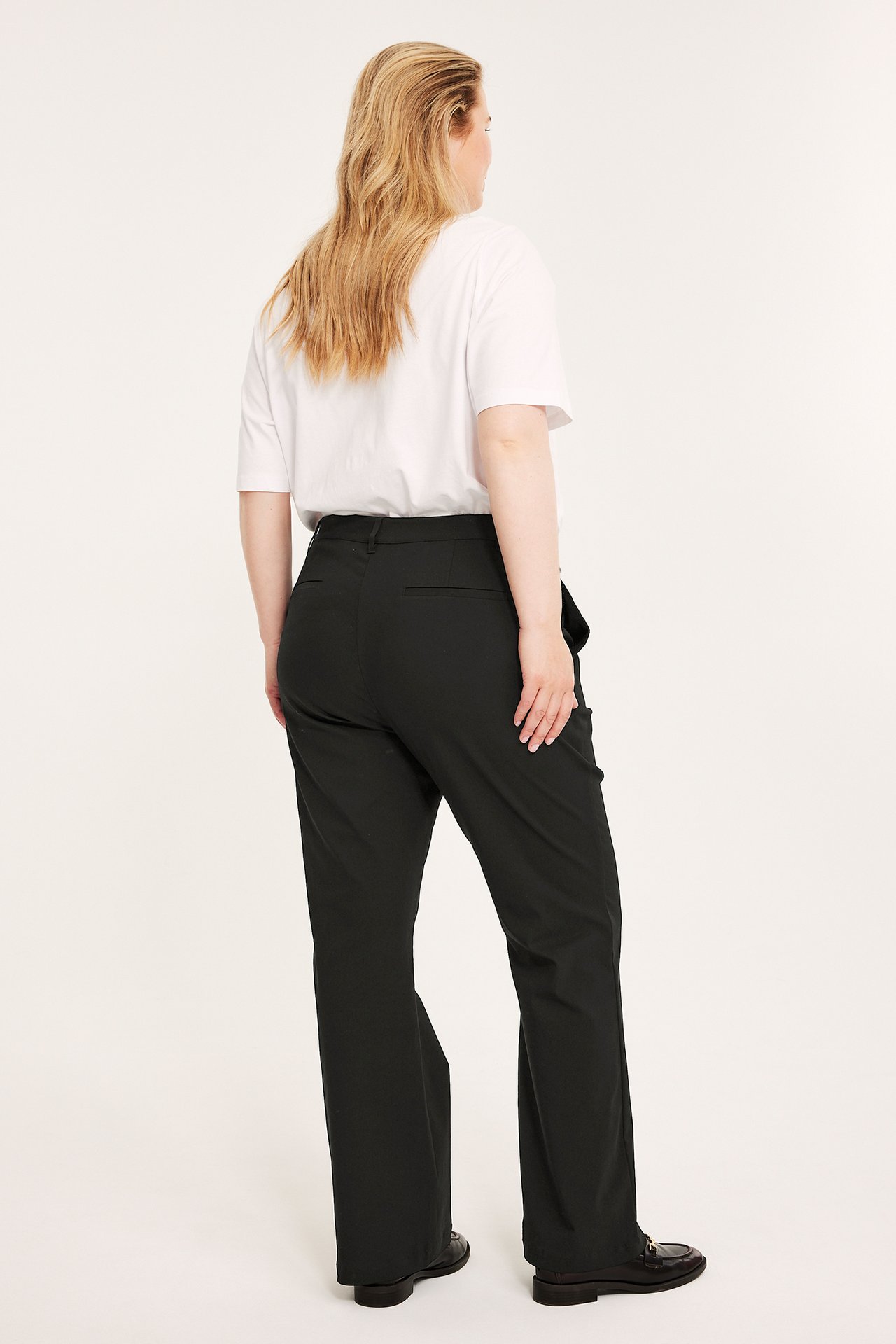 Penbukse bootcut - Svart - 9