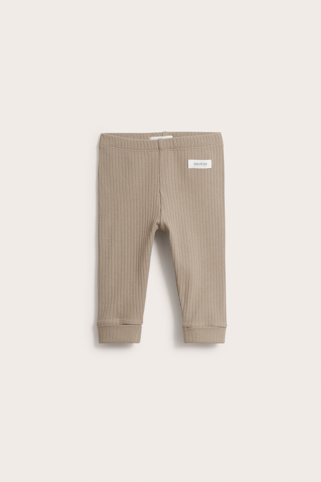 Legginsy dla niemowląt - Ciemnobeżowy - 2