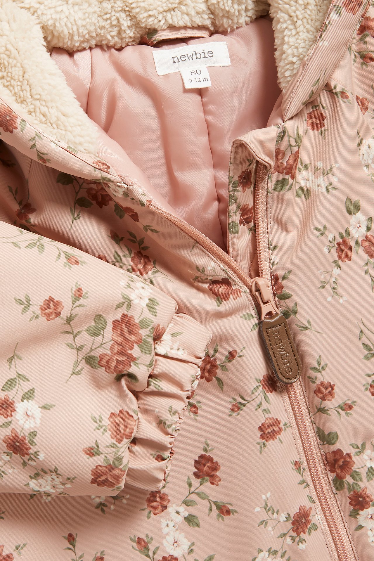 Mønstret heldress baby - Rosa - 5