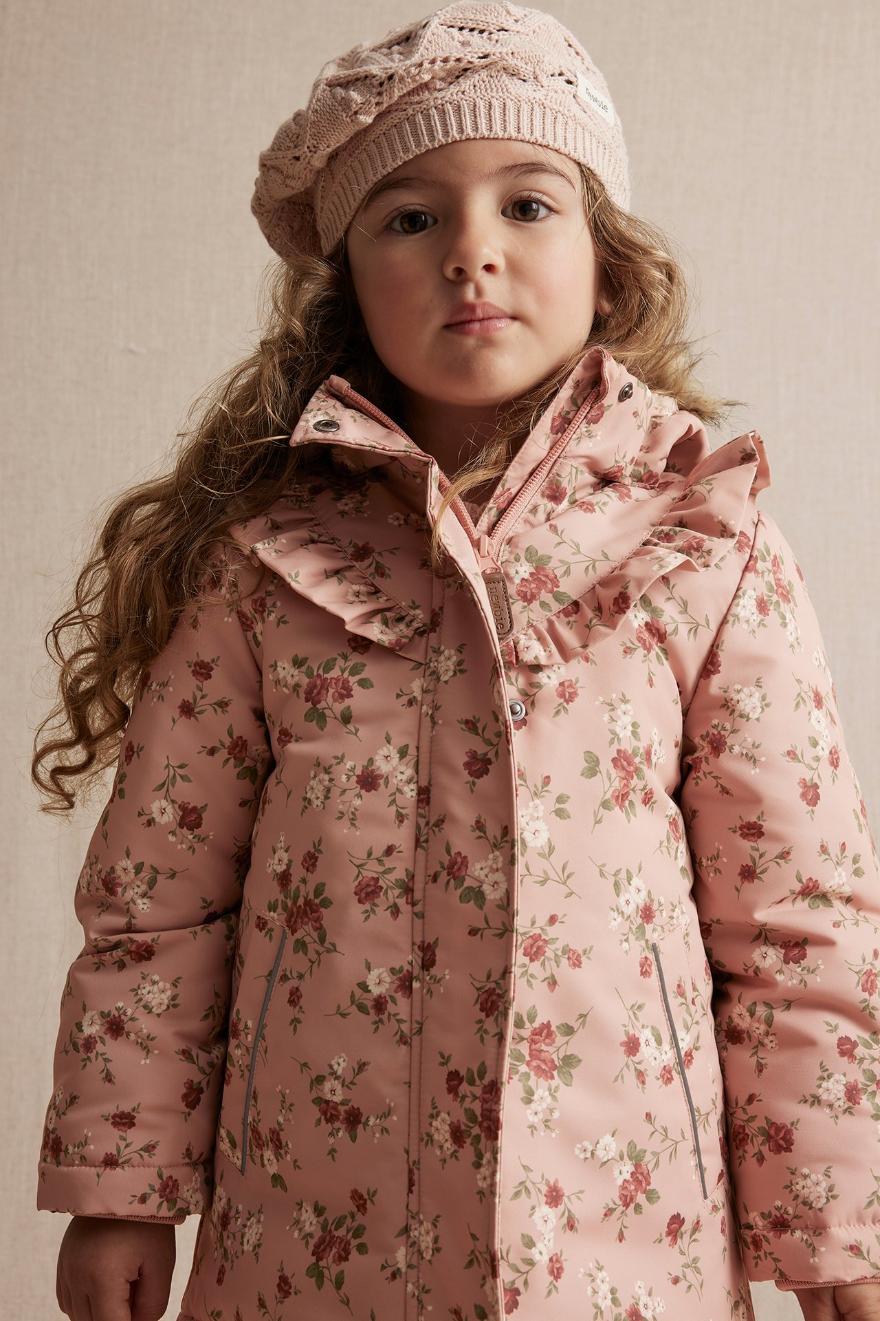 Blommig jacka - Rosa - 3