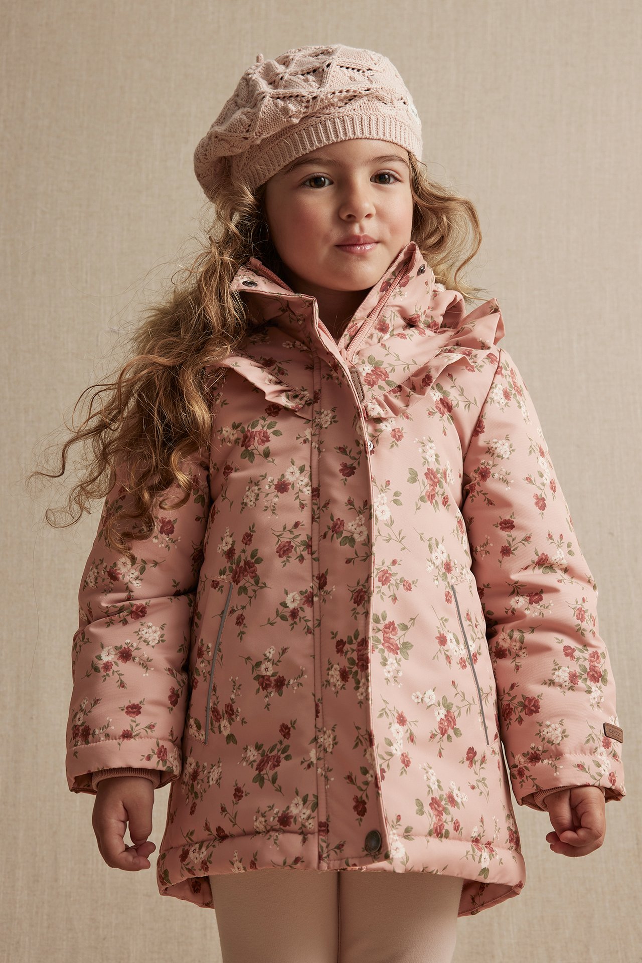 Blommig jacka - Rosa - 1