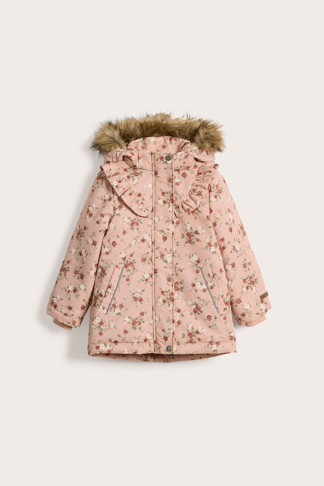 Blommig jacka - Rosa - 9