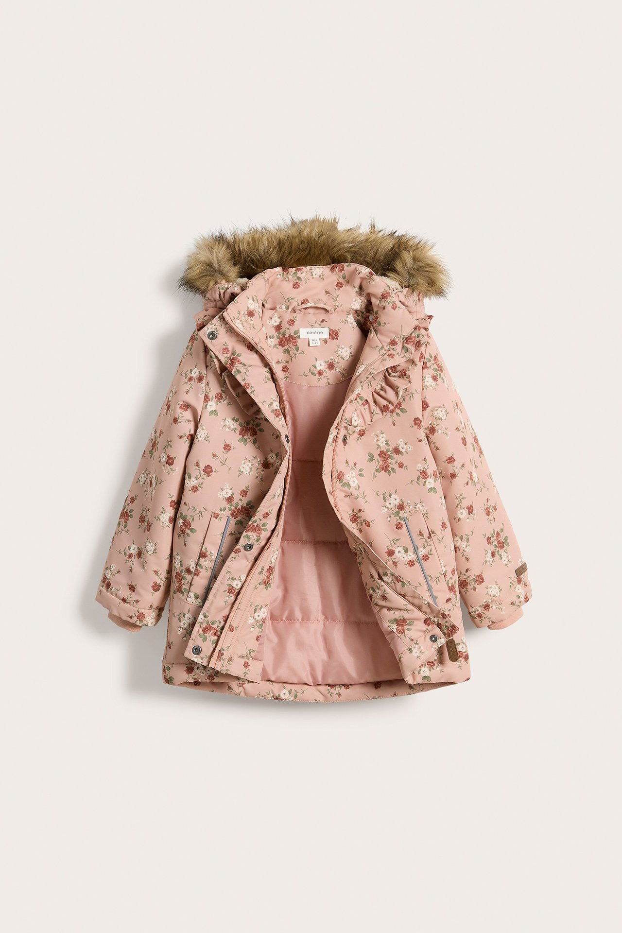Blommig jacka - Rosa - 10