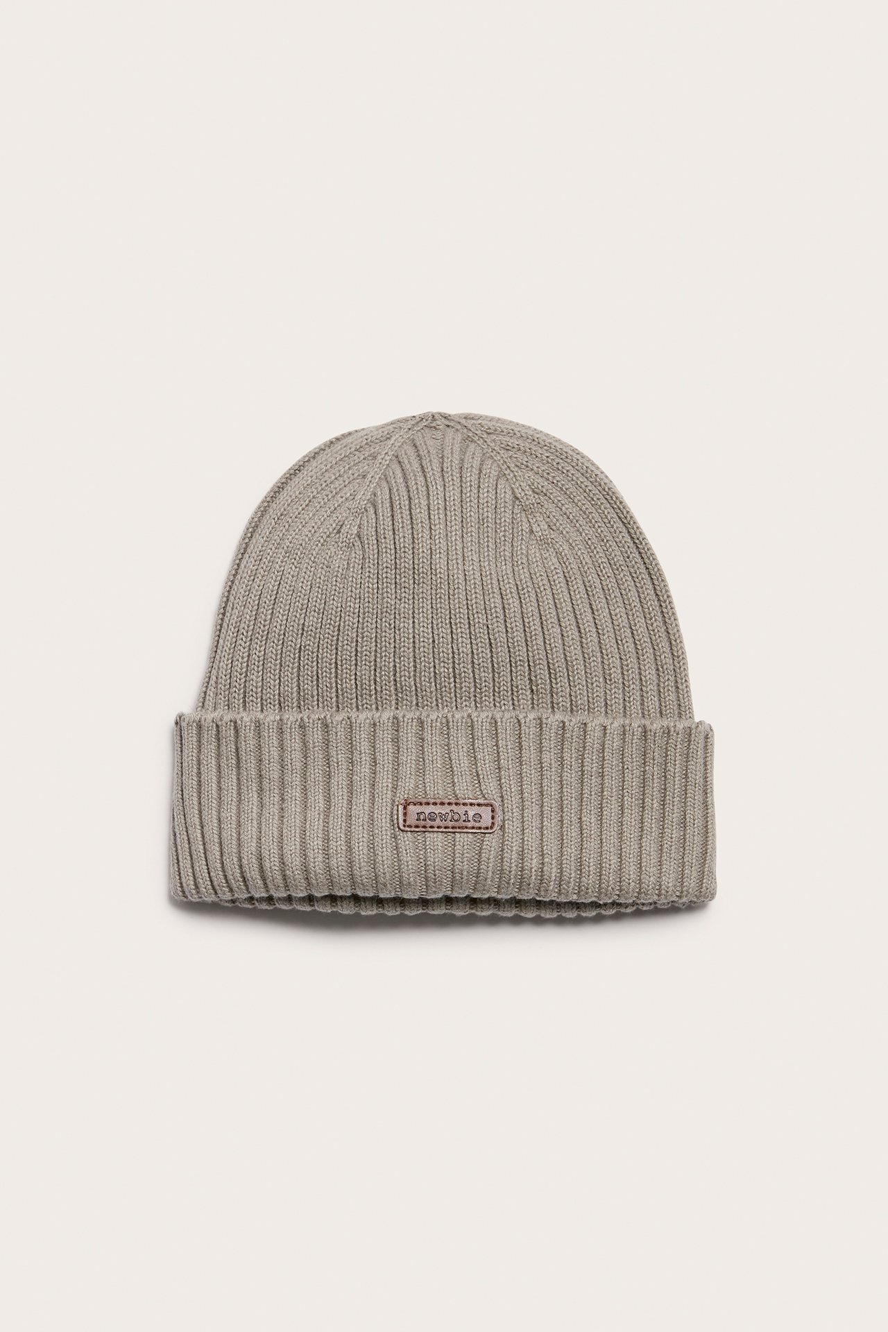 Stickad mössa - Grön - 1