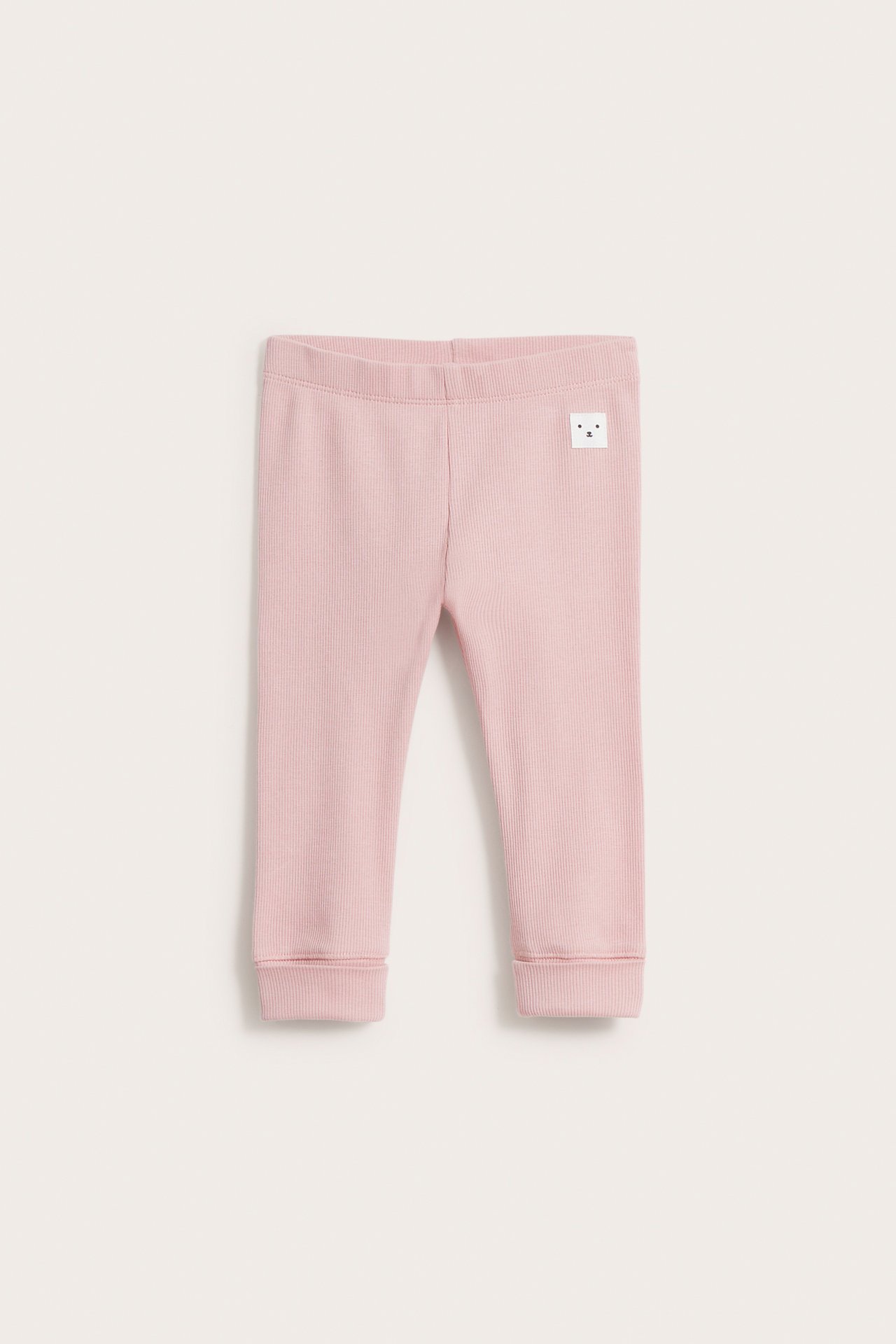 Ribbade leggings - Rosa - 5