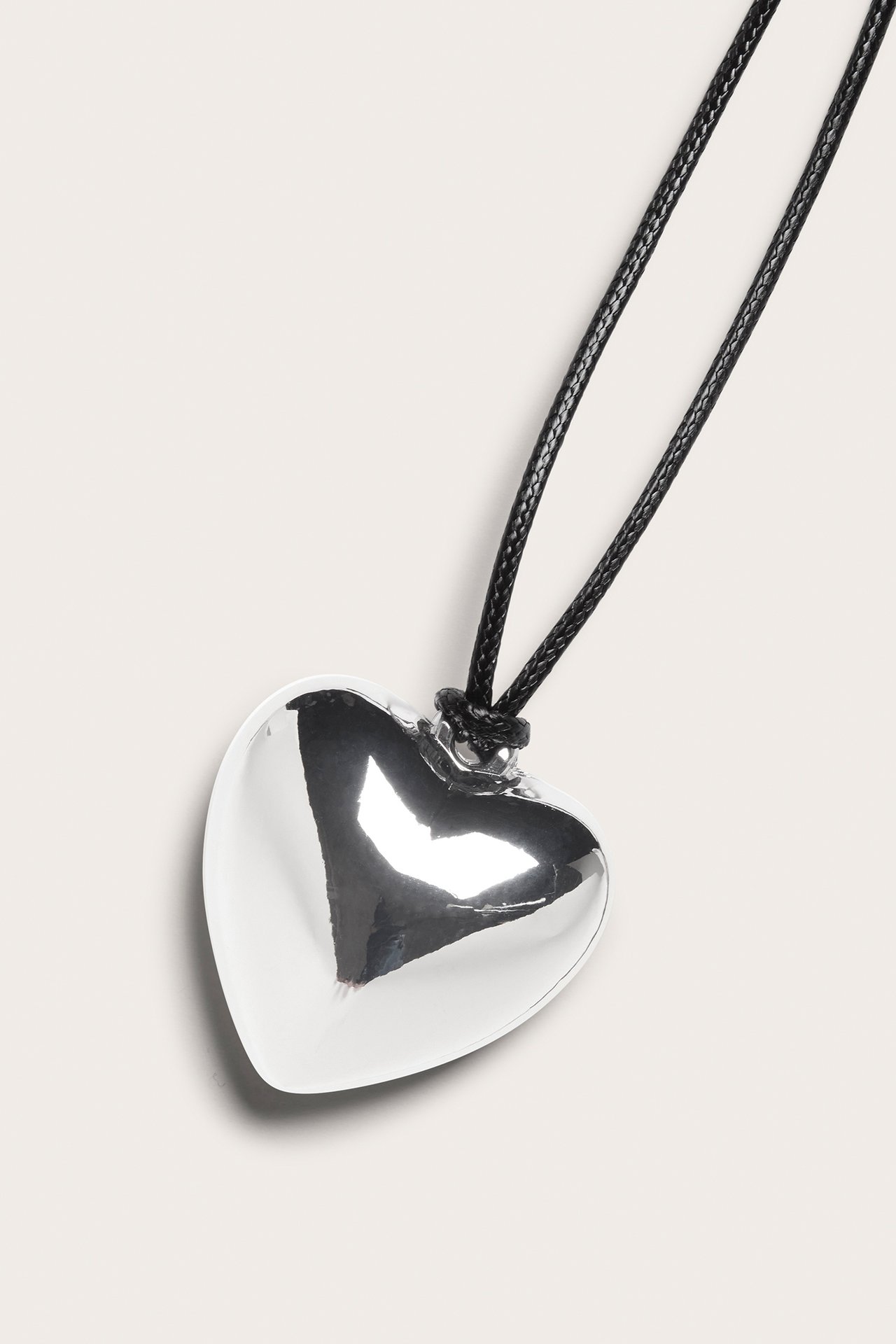 Smykke med hjerte - Sølv - 1