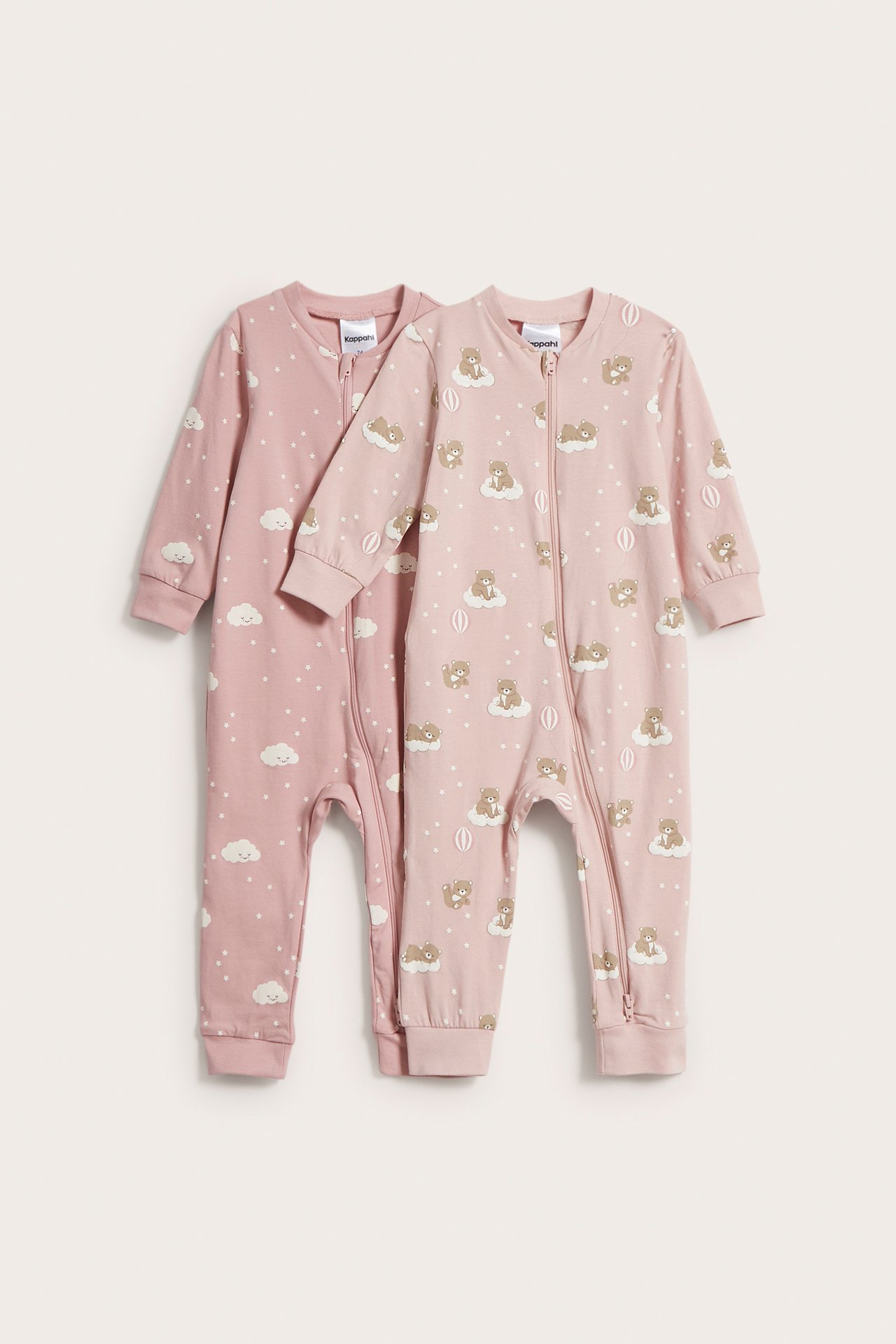 Piżama dla niemowląt - Różowy - 2