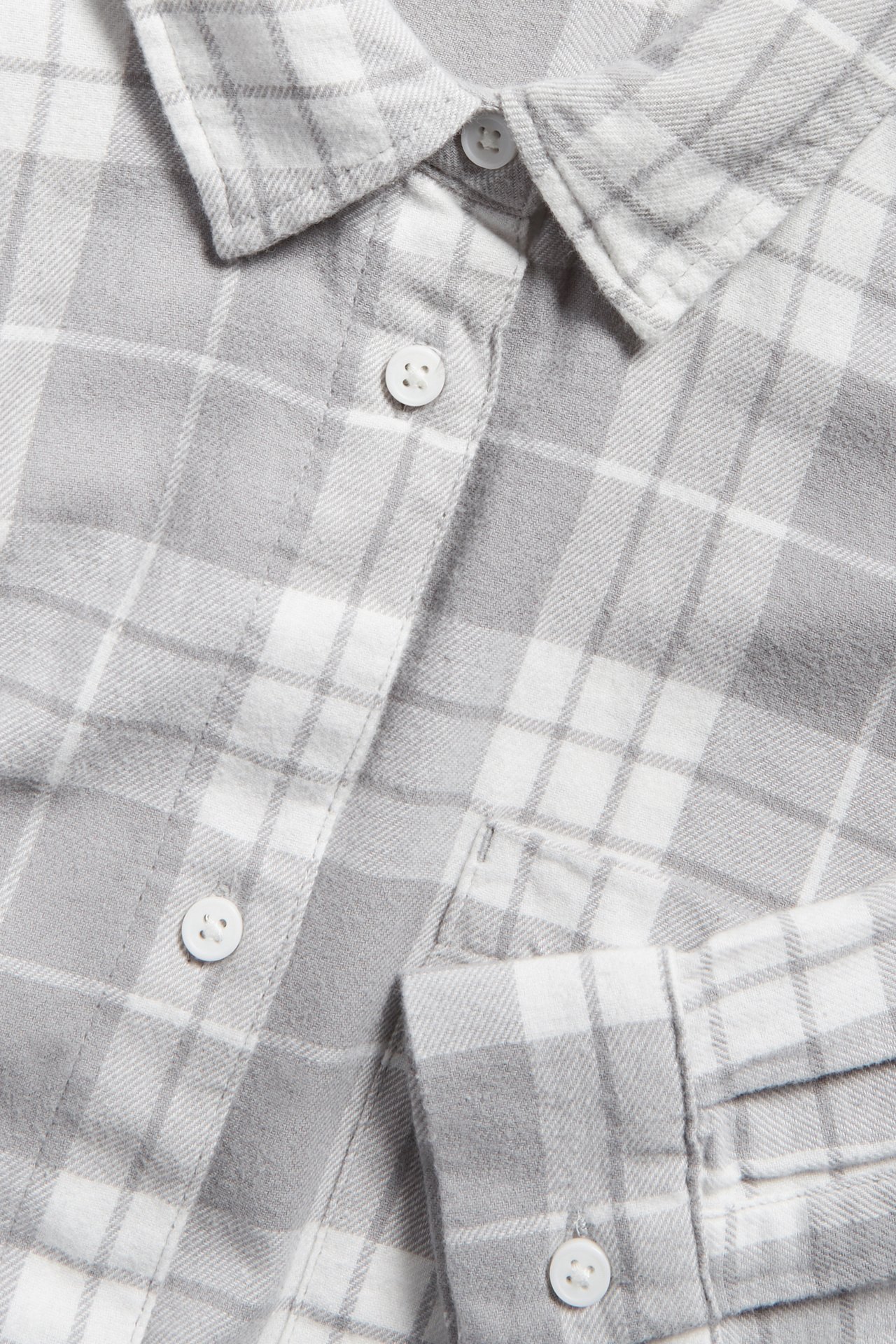 Flanellskjorte - Grå - 1